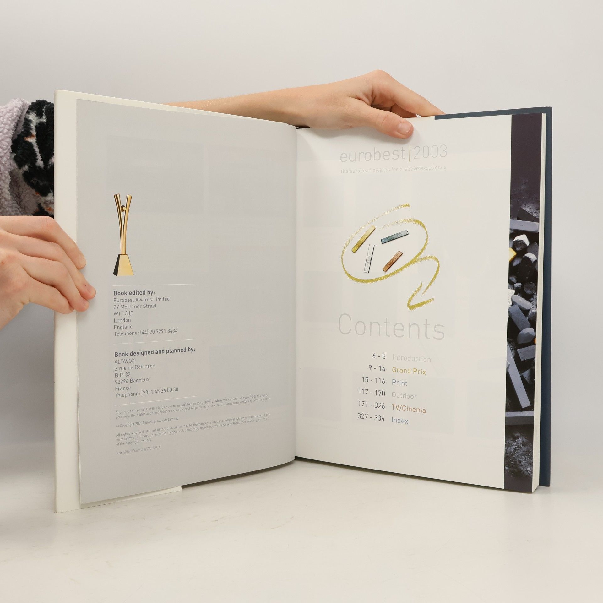 kolektiv Eurobest 2003. Finalists and Prize Winners