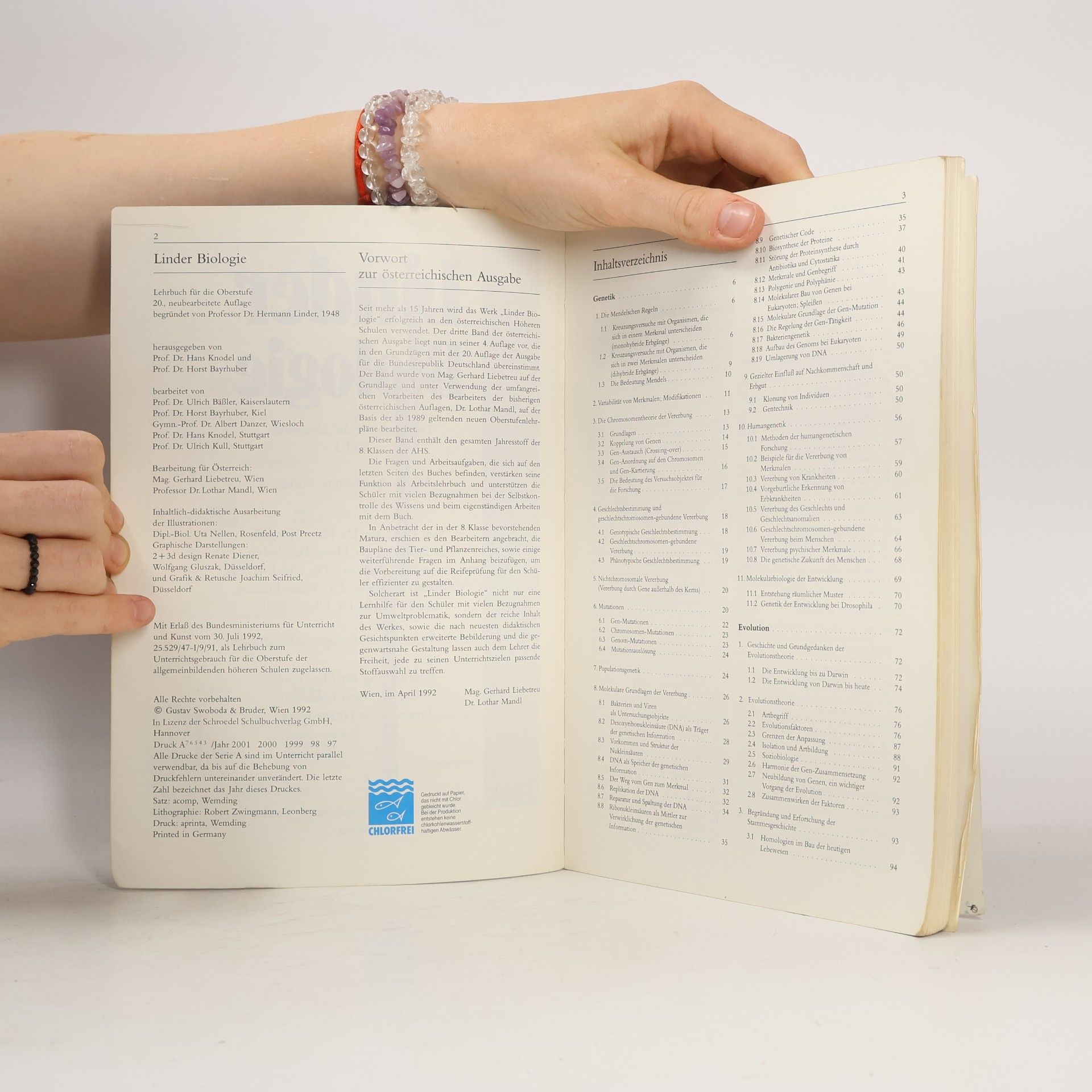 Hans Knodel Linder Biologie. Lehrbuch für die Oberstufe. Teil 3