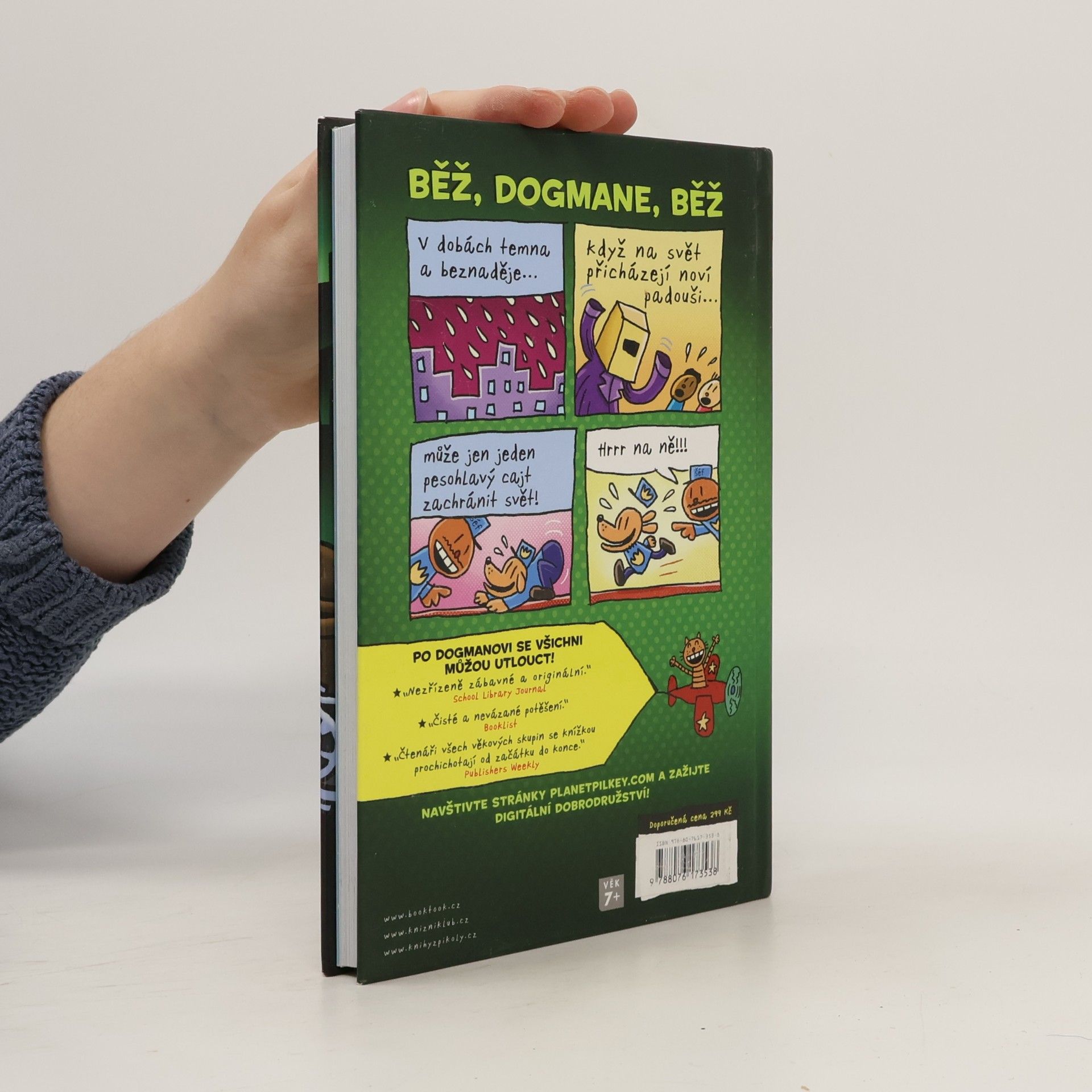 Dav Pilkey Dogman utržený ze řetězu