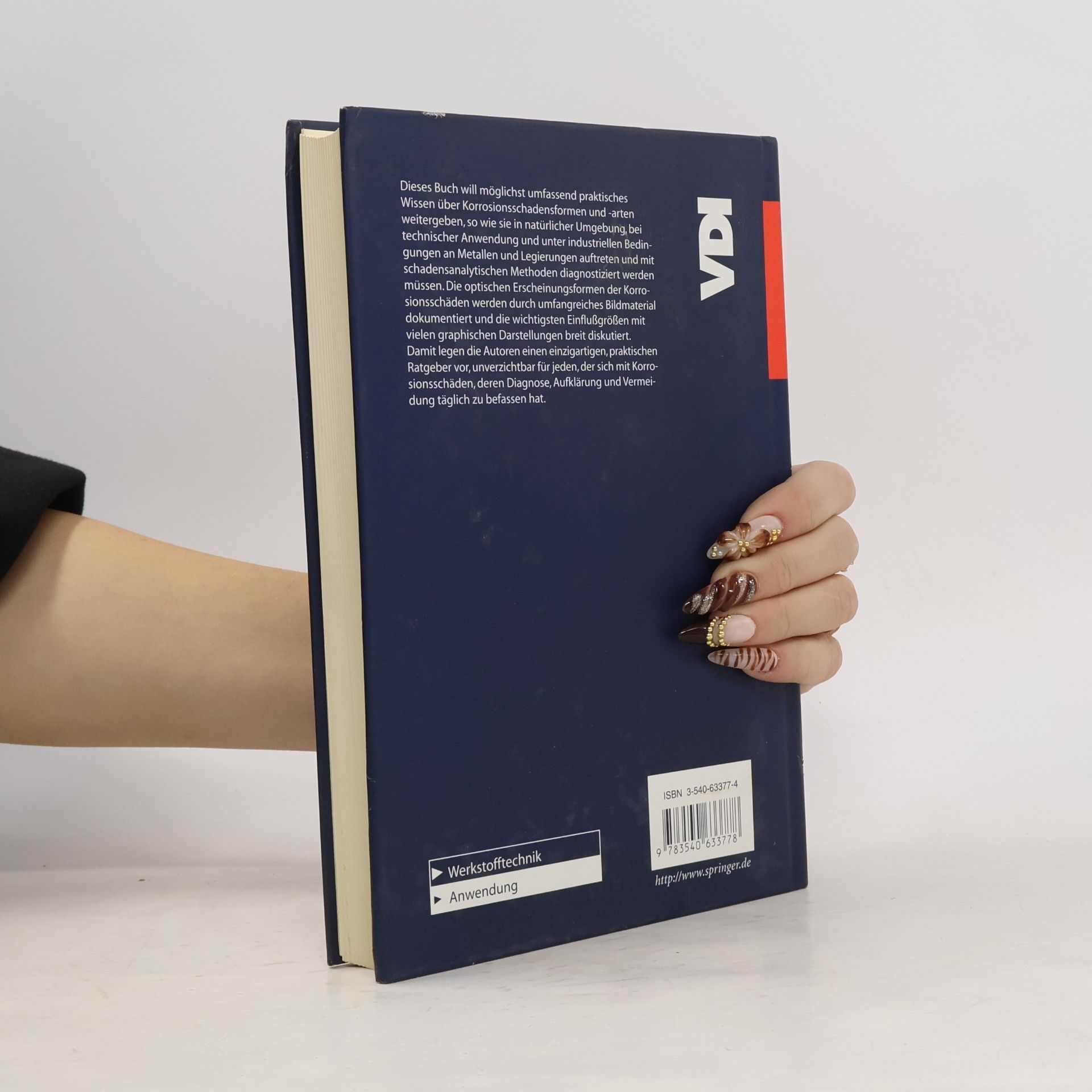Elsbeth Wendler-Kalsch VDI-Buch: Korrosionsschadenkunde
