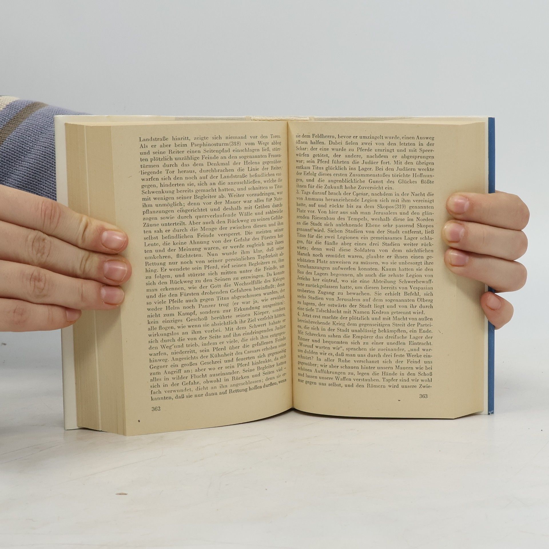 Josephus Gesichte des Jaudäischen Krieges