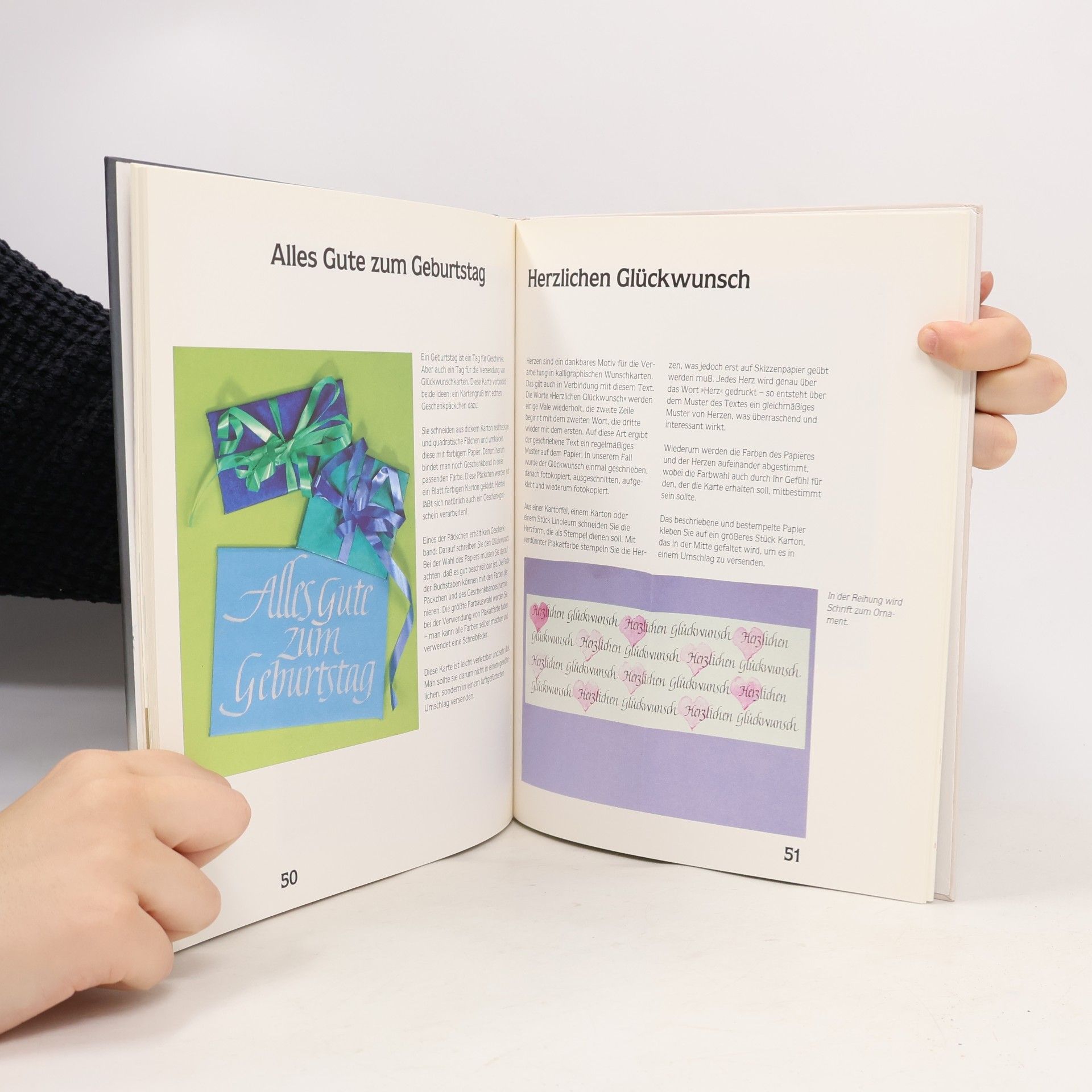 Autorenkollektiv Gruß- und Glückwunschkarten kalligraphieren
