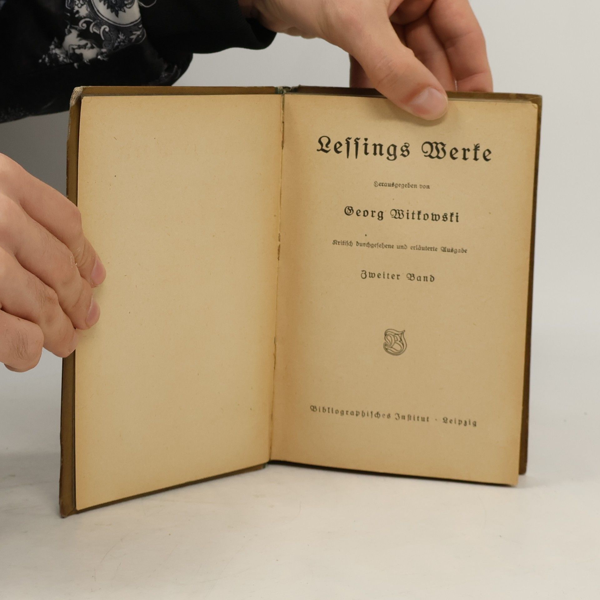 Gotthold Ephraim Lessing Lessings Werke 2