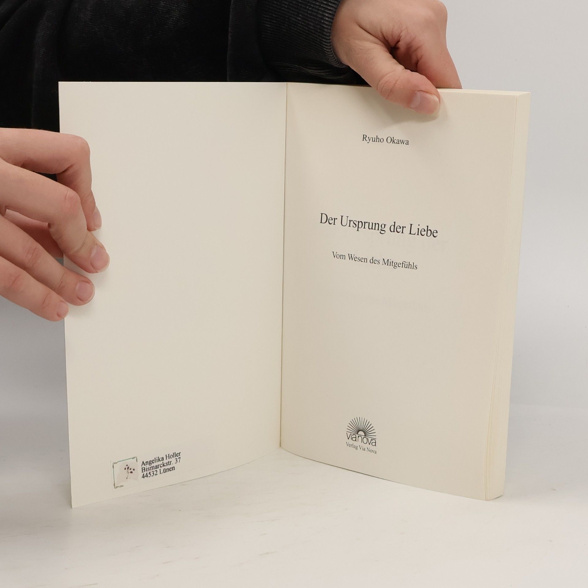 Ryūhō Ōkawa Der Ursprung der Liebe