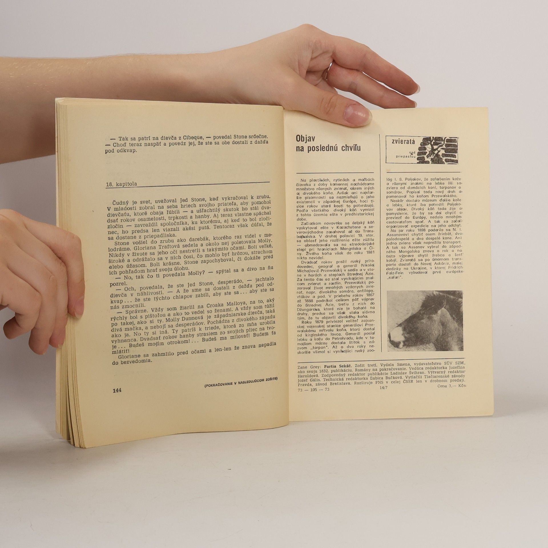 Zane Grey Partia Sekáč 3
