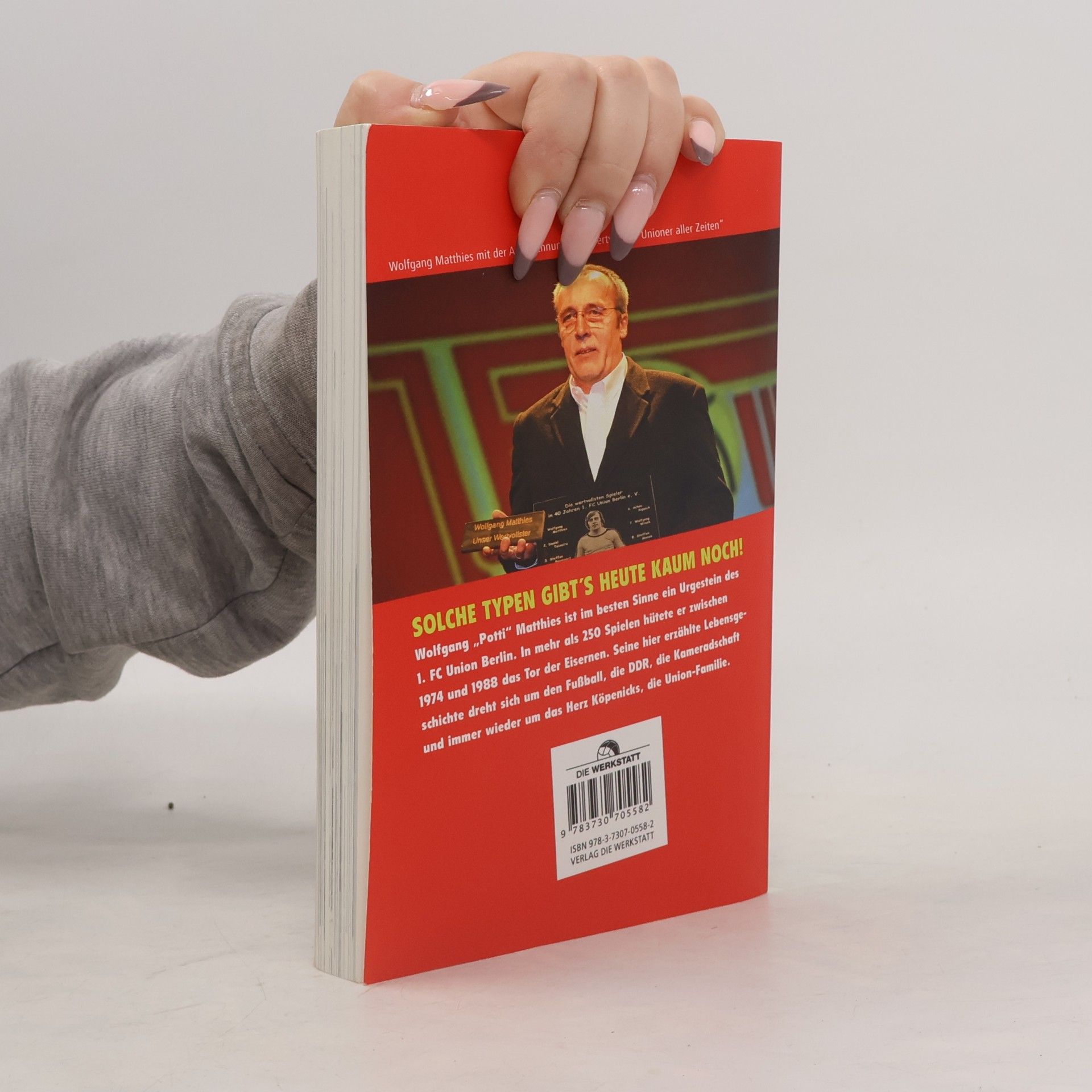 Frank Nussbrücker Eisern zwischen den Pfosten