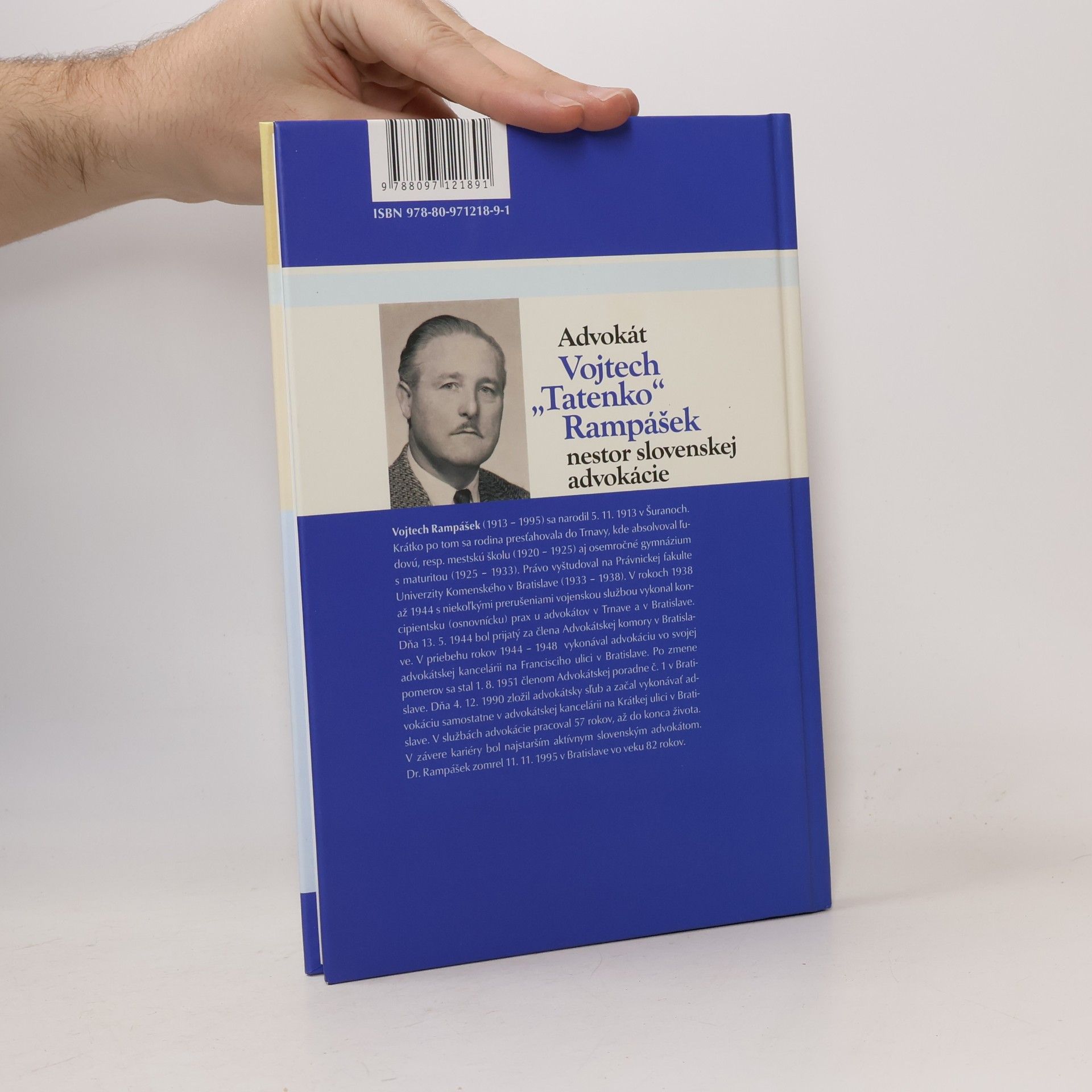 Michal Rampášek Advokát Vojtech „Tatenko“ Rampášek