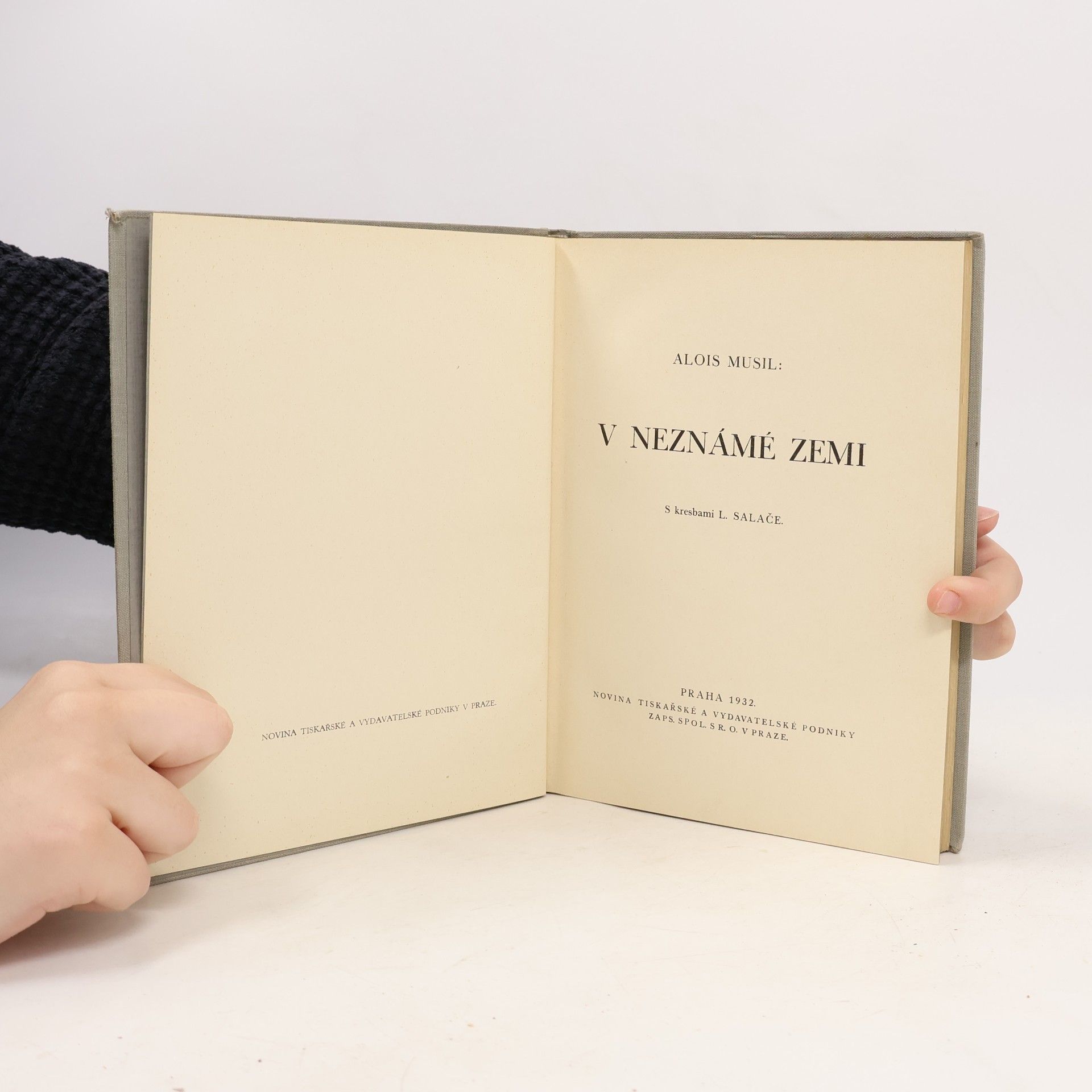 Alois Musil V neznámé zemi