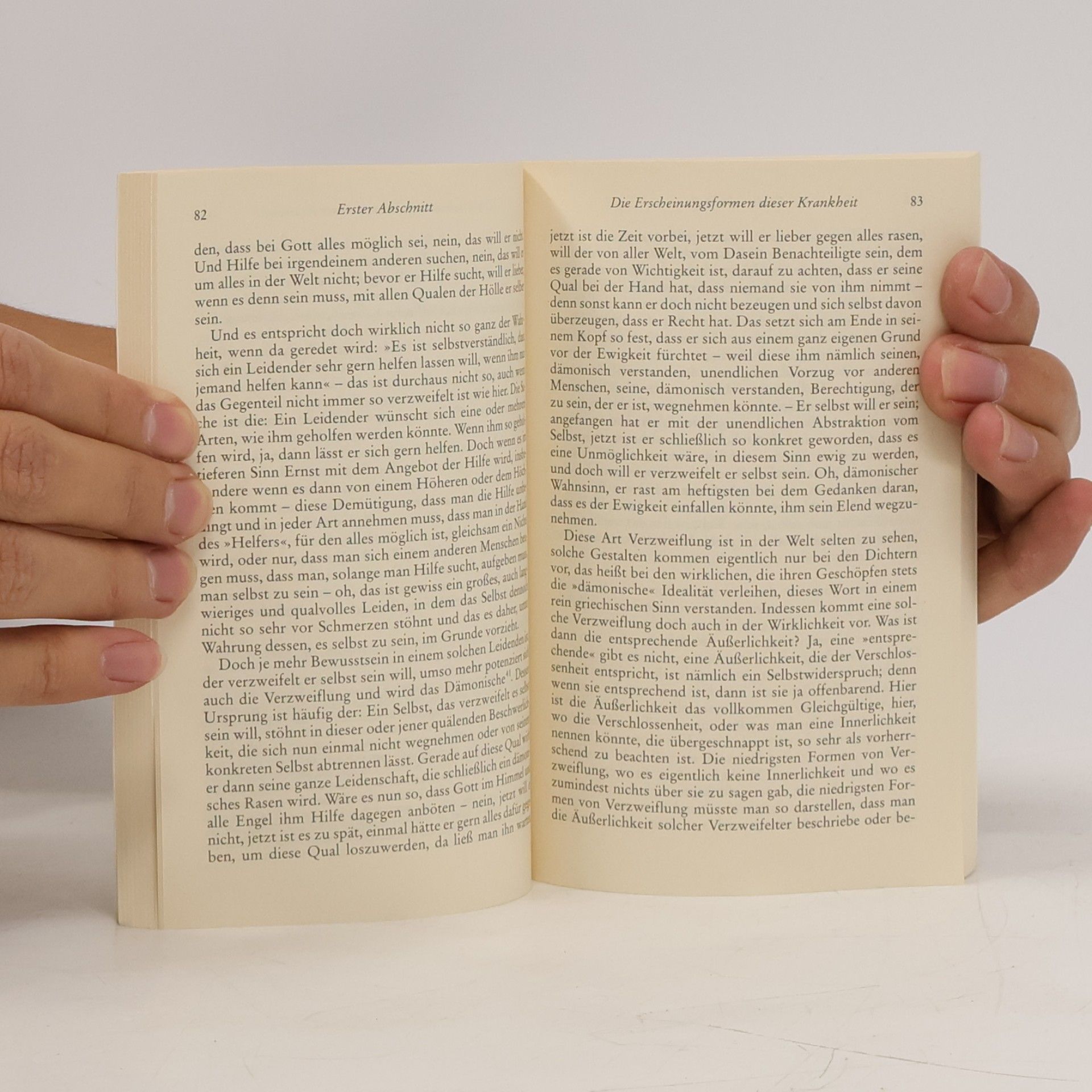 Soren Kierkegaard Die Krankheit zum Tode