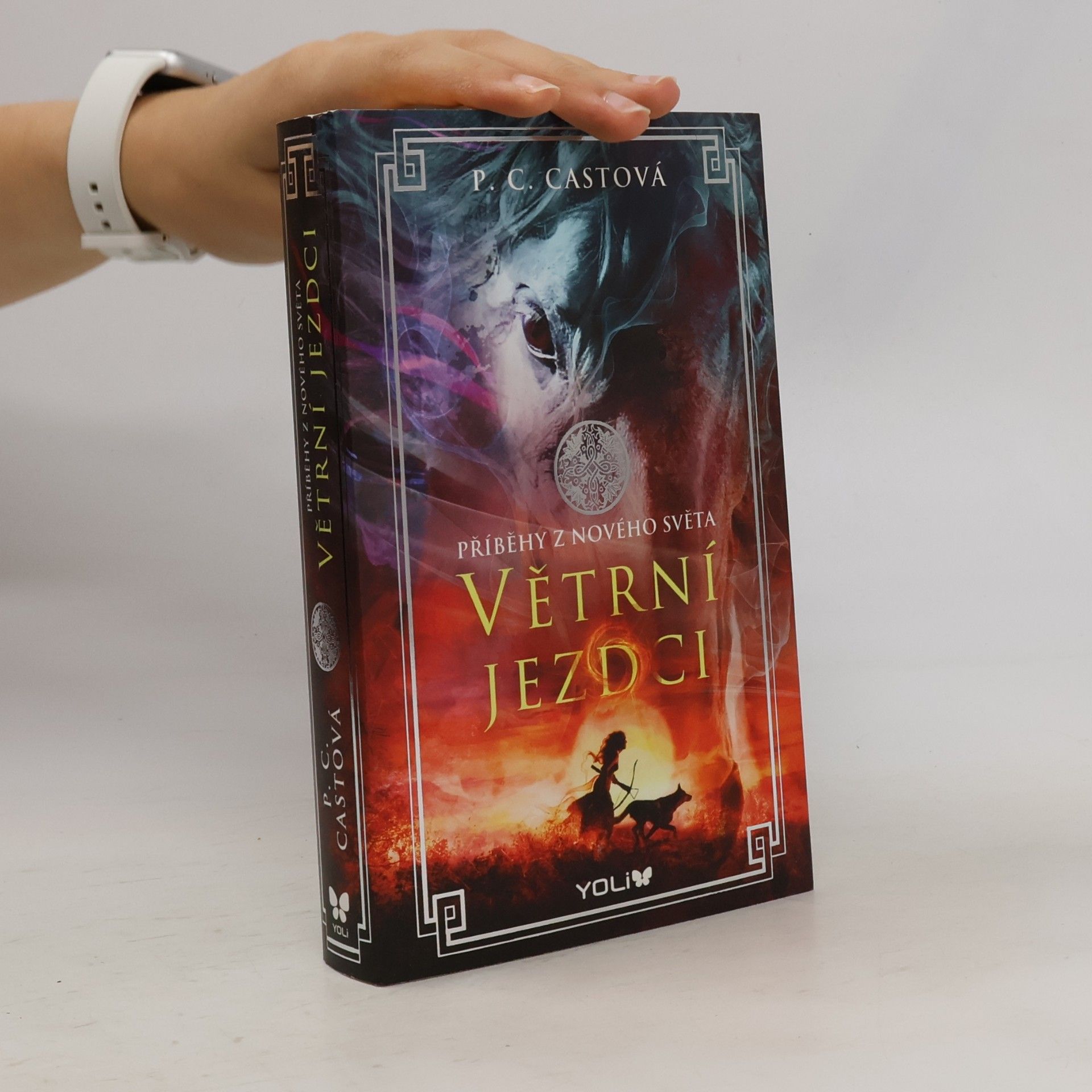 P. C. Cast Větrní jezdci : příběhy z Nového světa