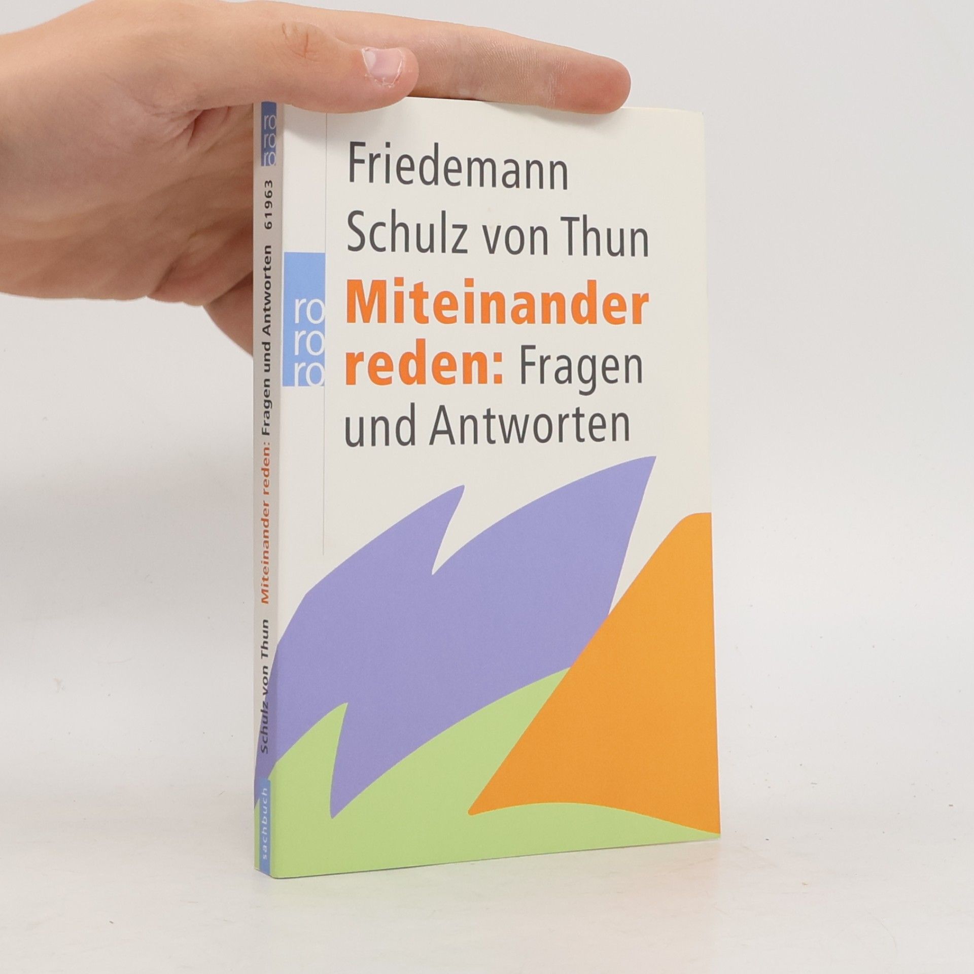 Friedemann Schulz von Thun Miteinander reden