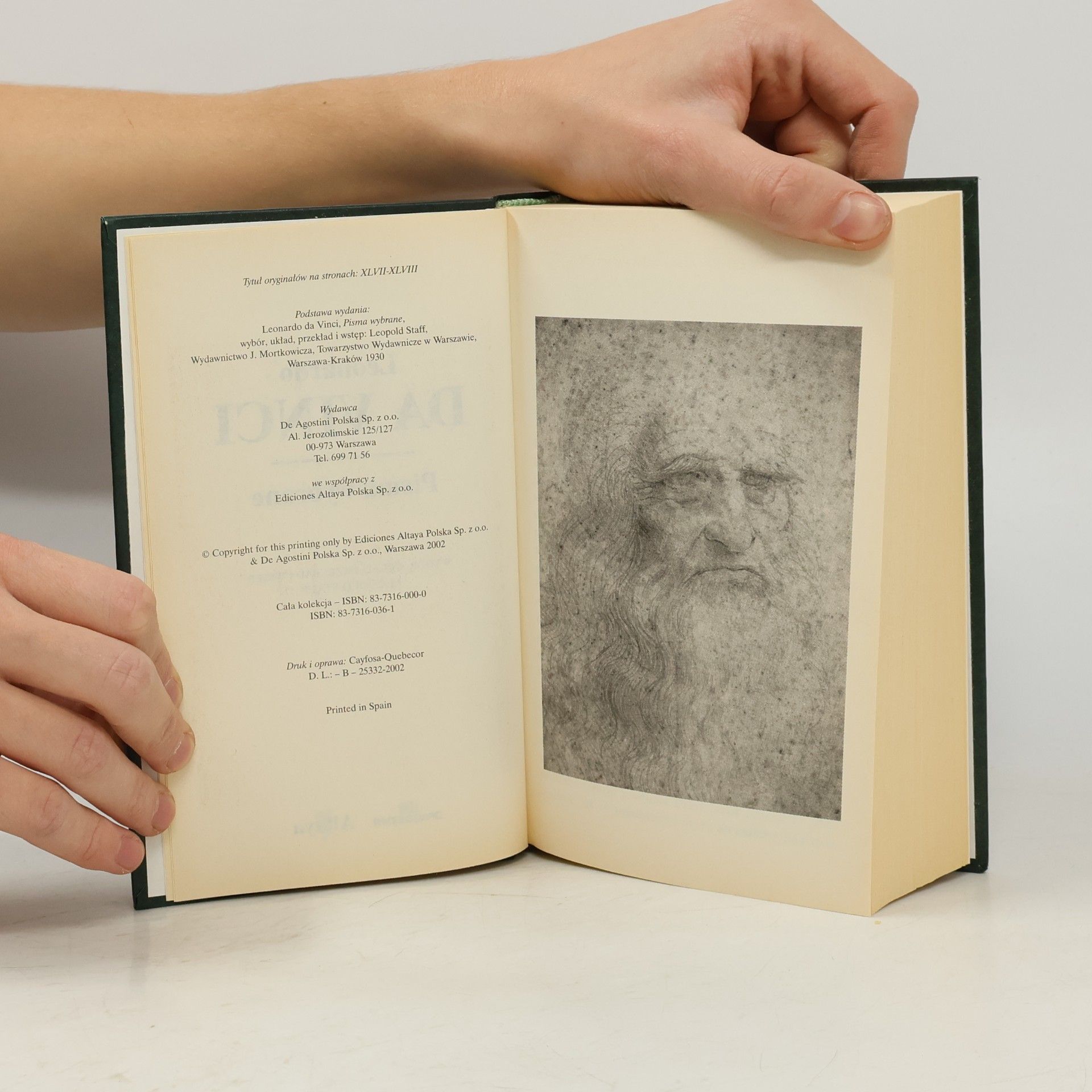 Leonardo da Vinci Pisma wybrane