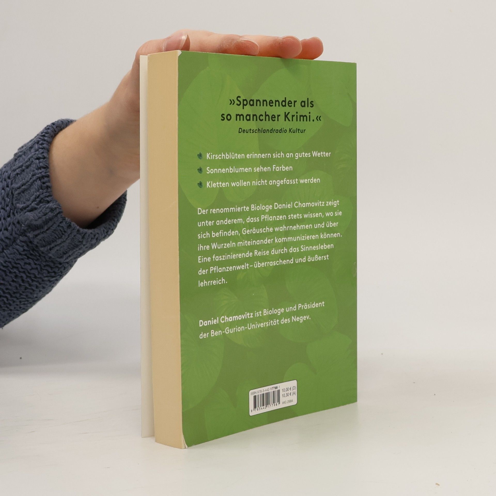 Daniel Chamovitz Was Pflanzen wissen
