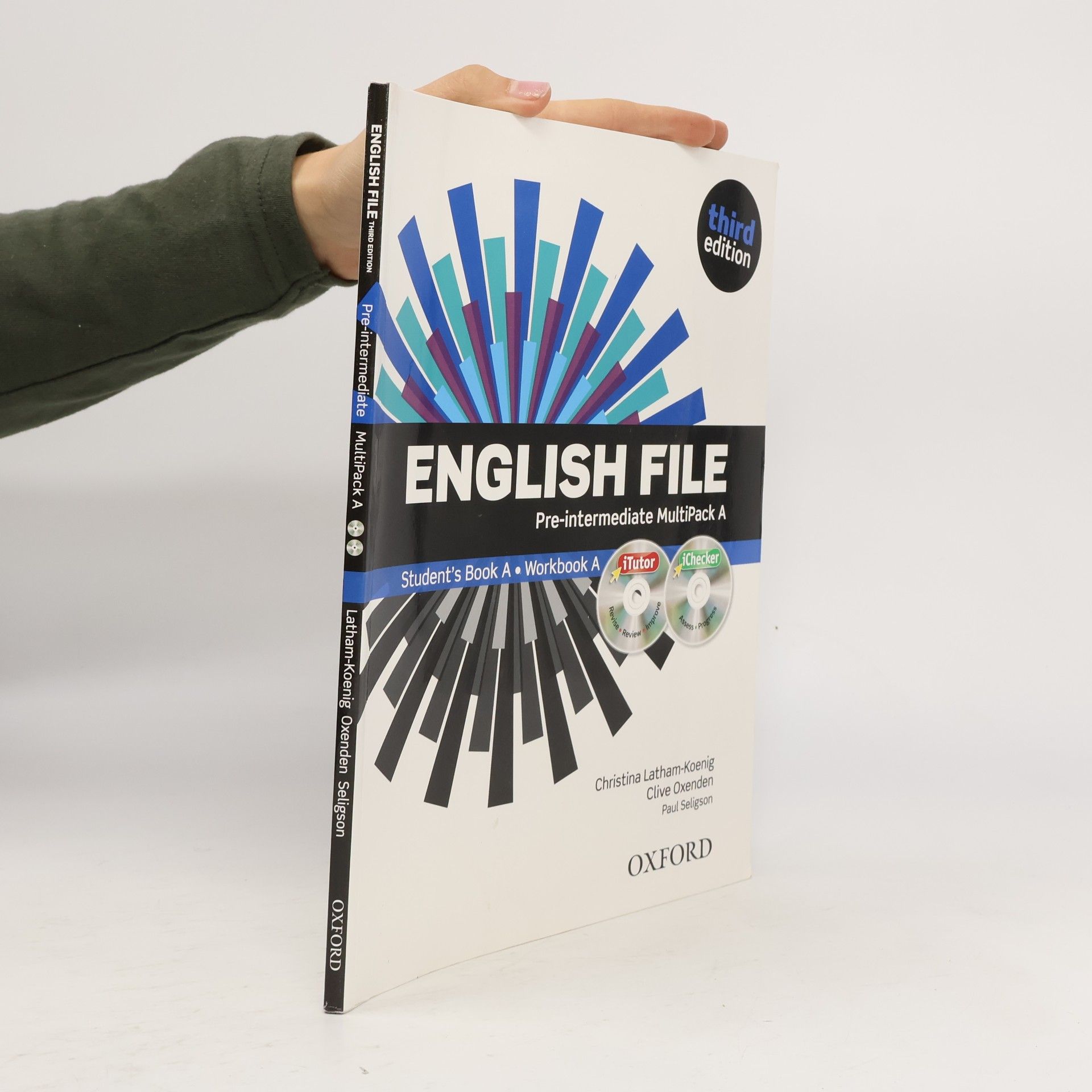 English file. Pre-intermediate Multipack A. Student's book A. Workbook A.