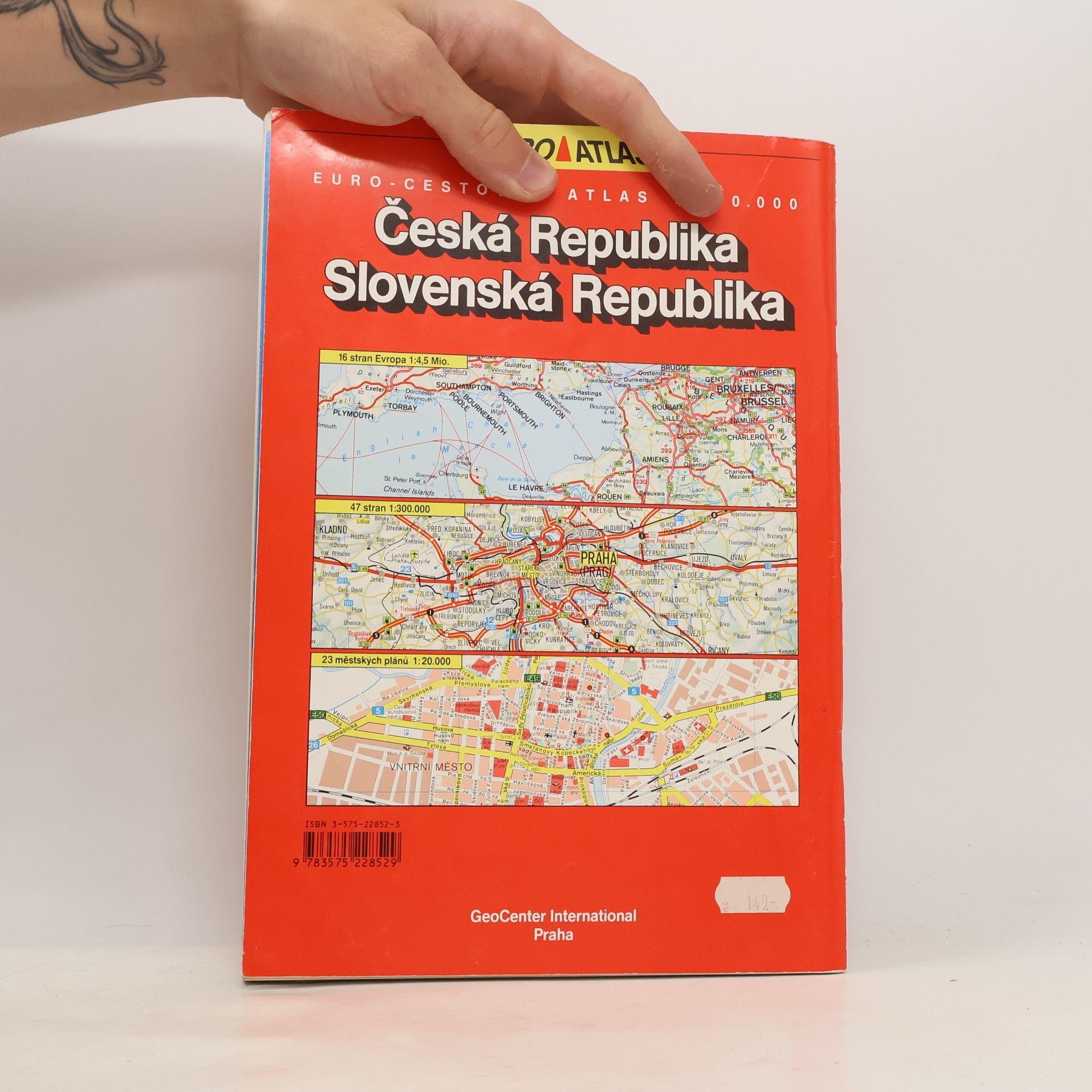 Autorenkollektiv Autoatlas 1 : 100 000: Česká Republika. Slovenská republika