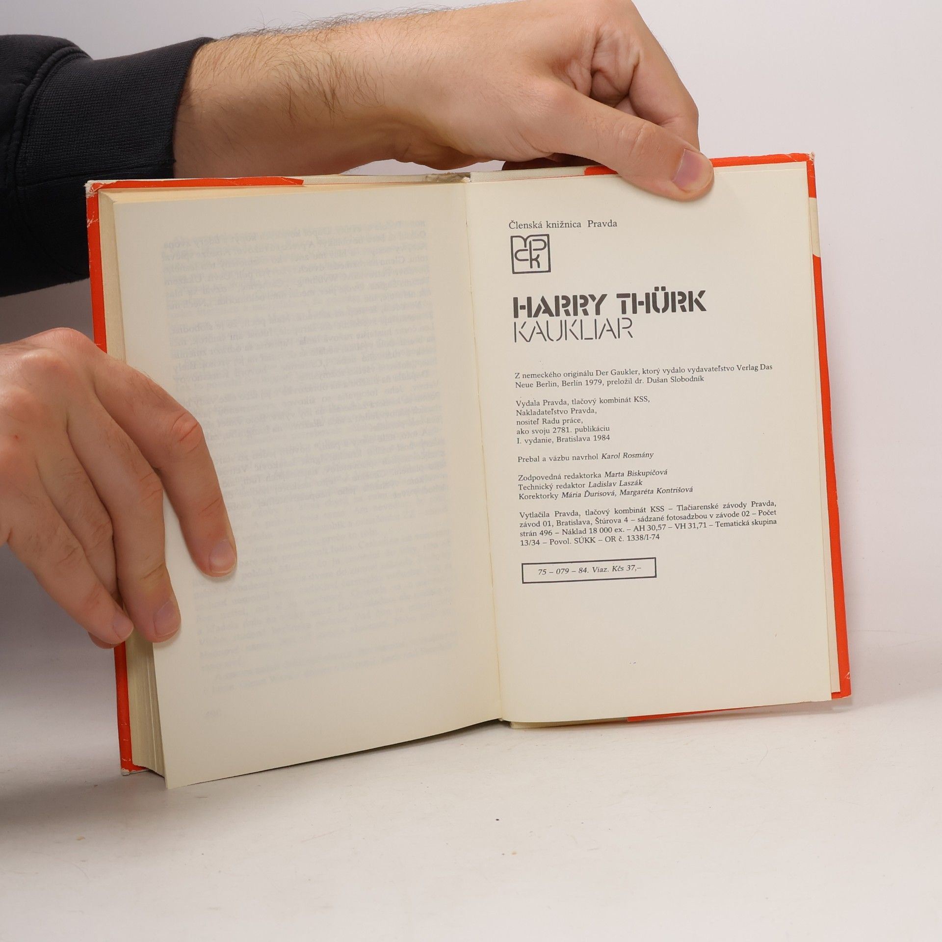Harry Thürk Kaukliar