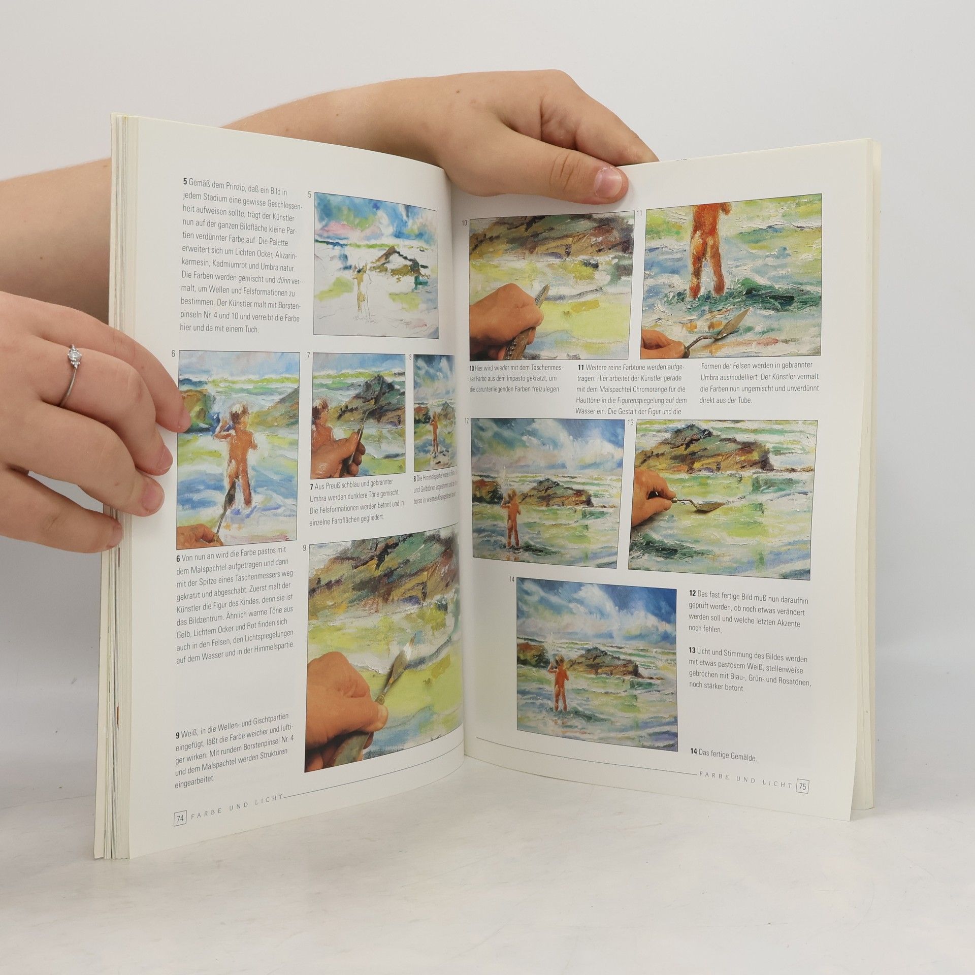 Ted Gould Kunst des Malens. Landschaften