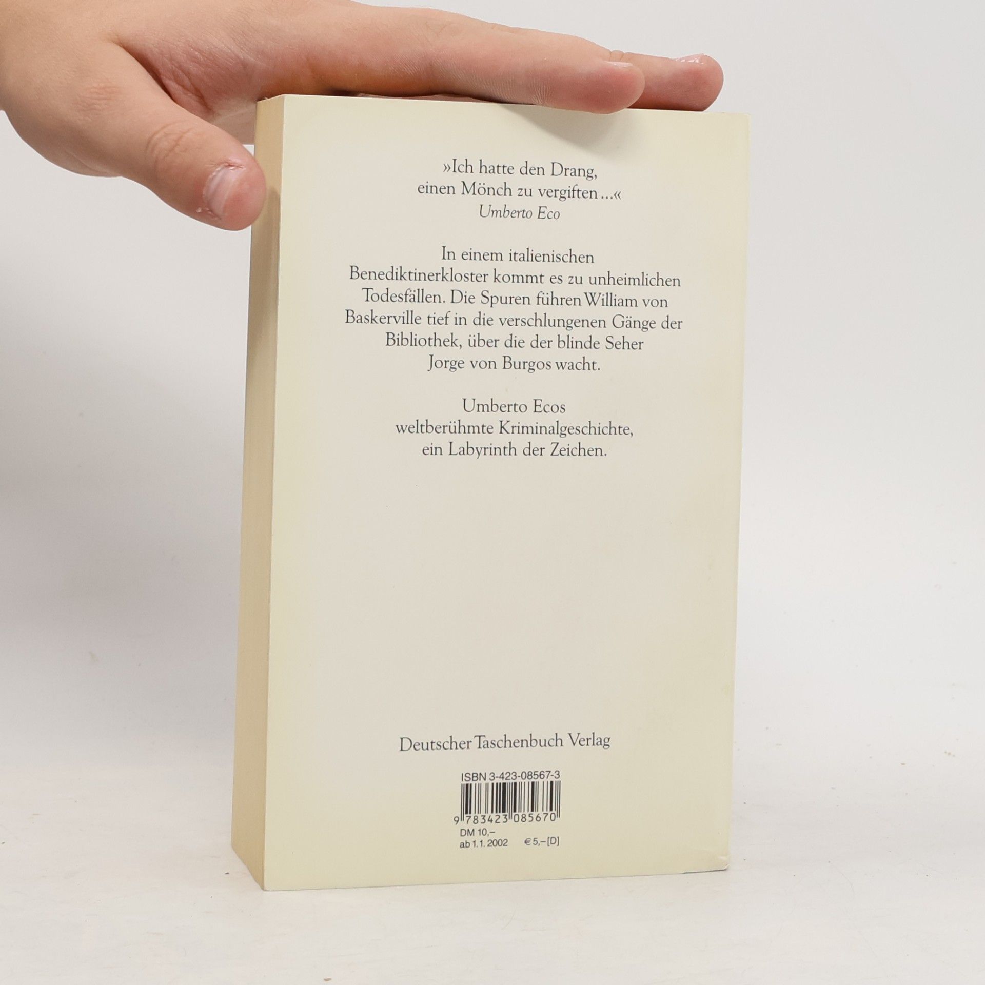 Umberto Eco Der Name der Rose