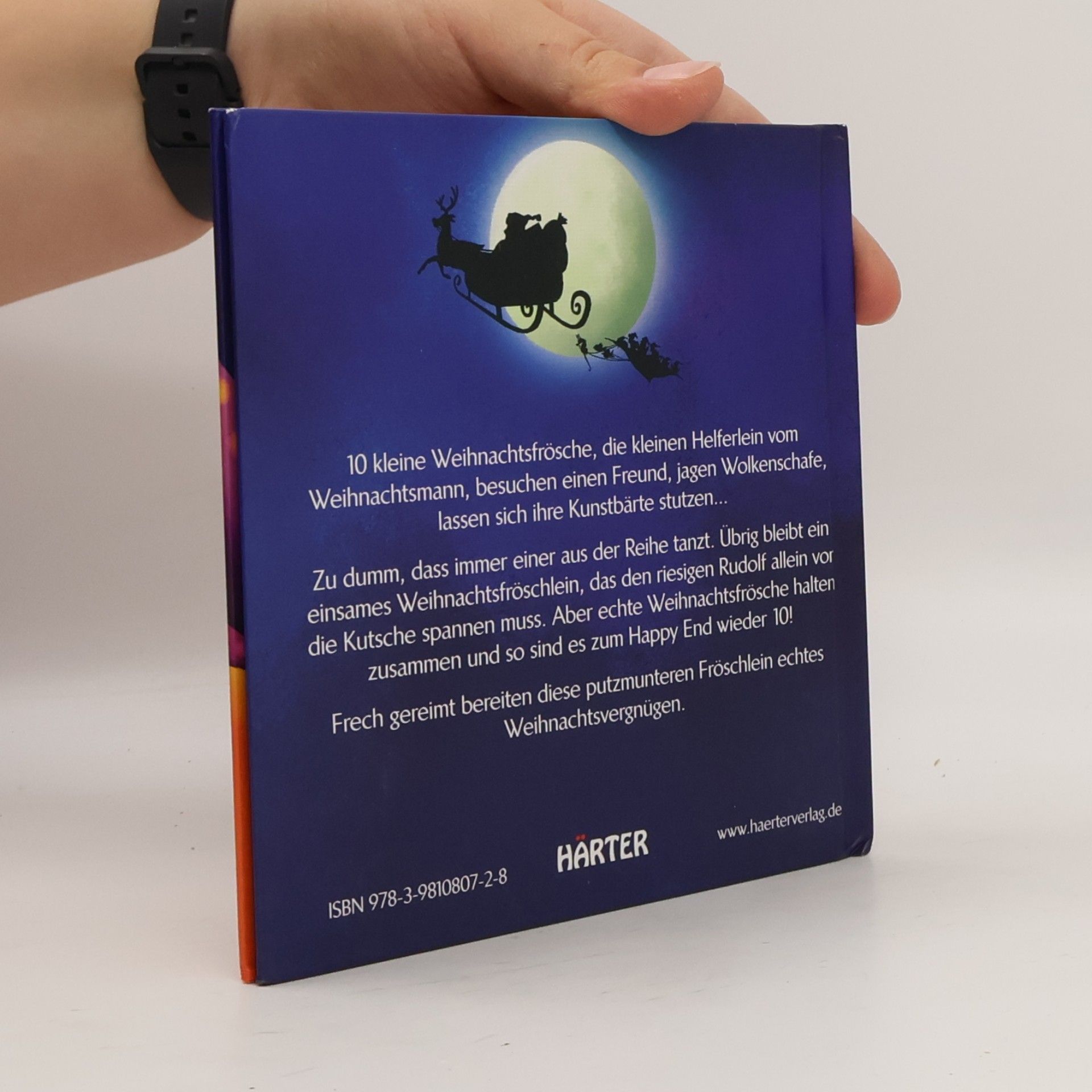 Simone Härter 10 kleine Weihnachtsfrösche