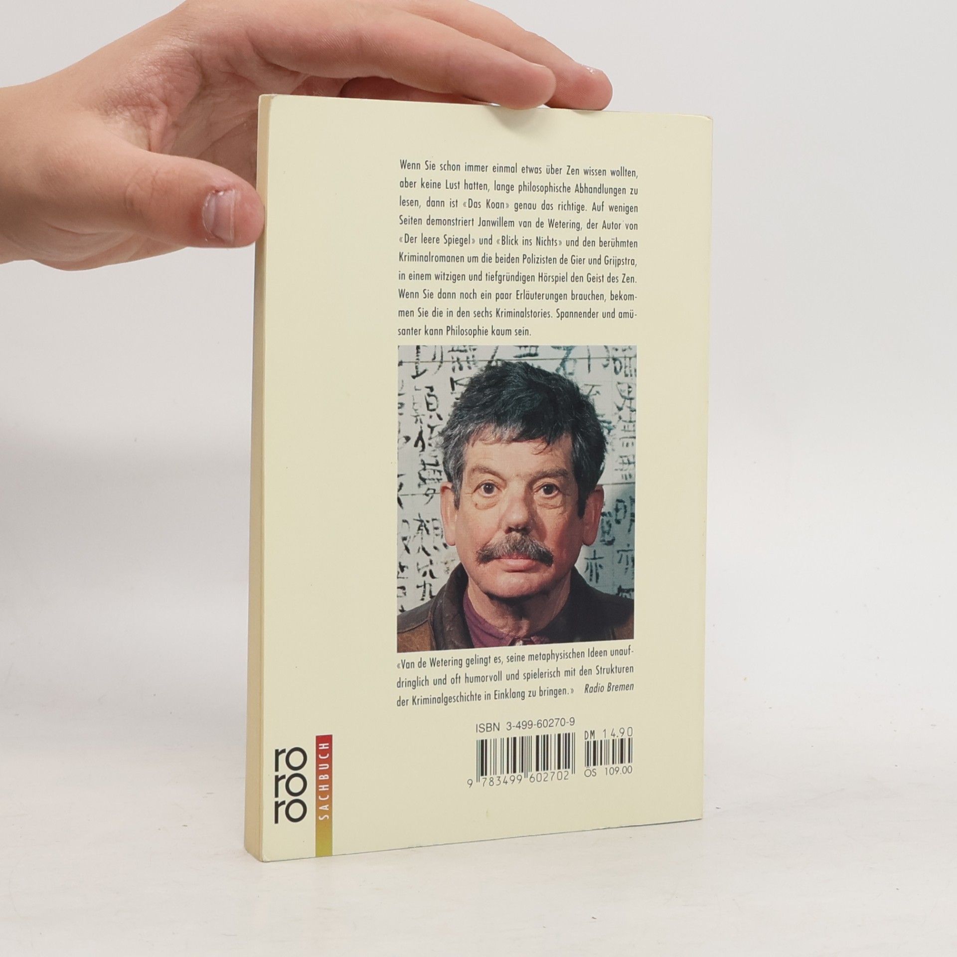 Janwillem Van de Wetering Das Koan und andere Zen-Geschichten