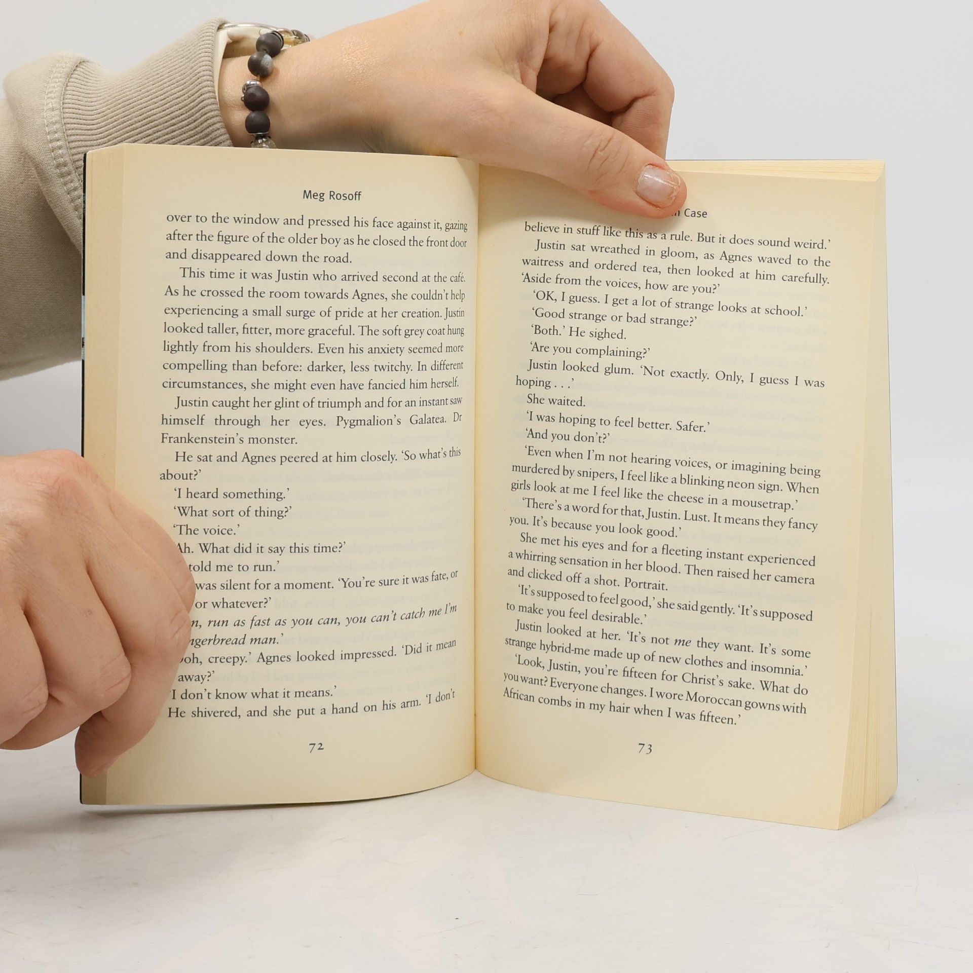 Meg Rosoff Just in Case. Was wäre wenn, englische Ausgabe