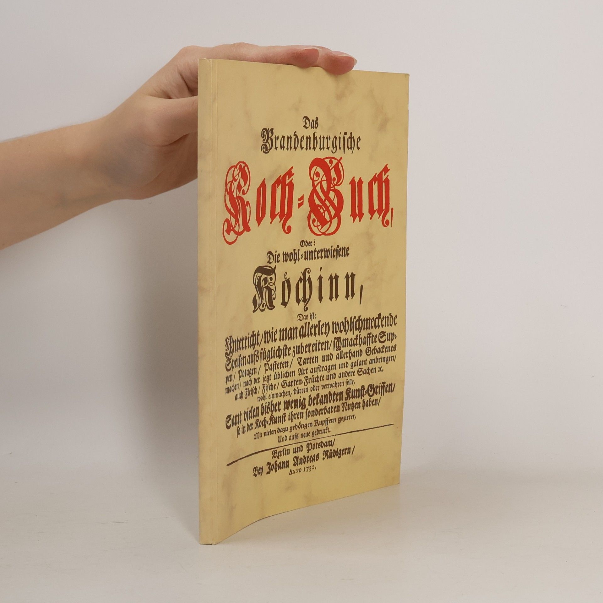 kolektiv Das Brandenburgische Koch-Buch