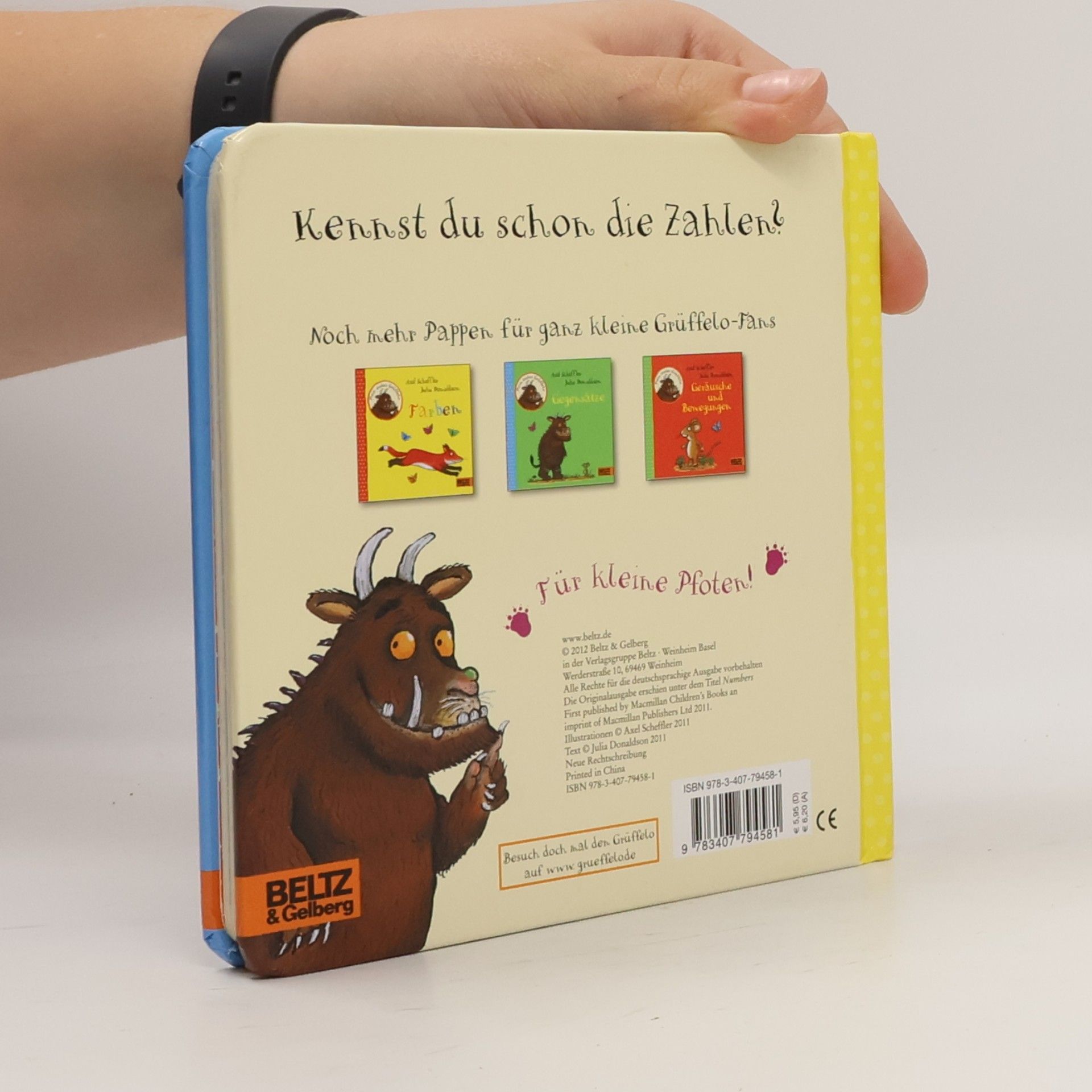 Axel Scheffler Mein erster Grüffelo - Zahlen