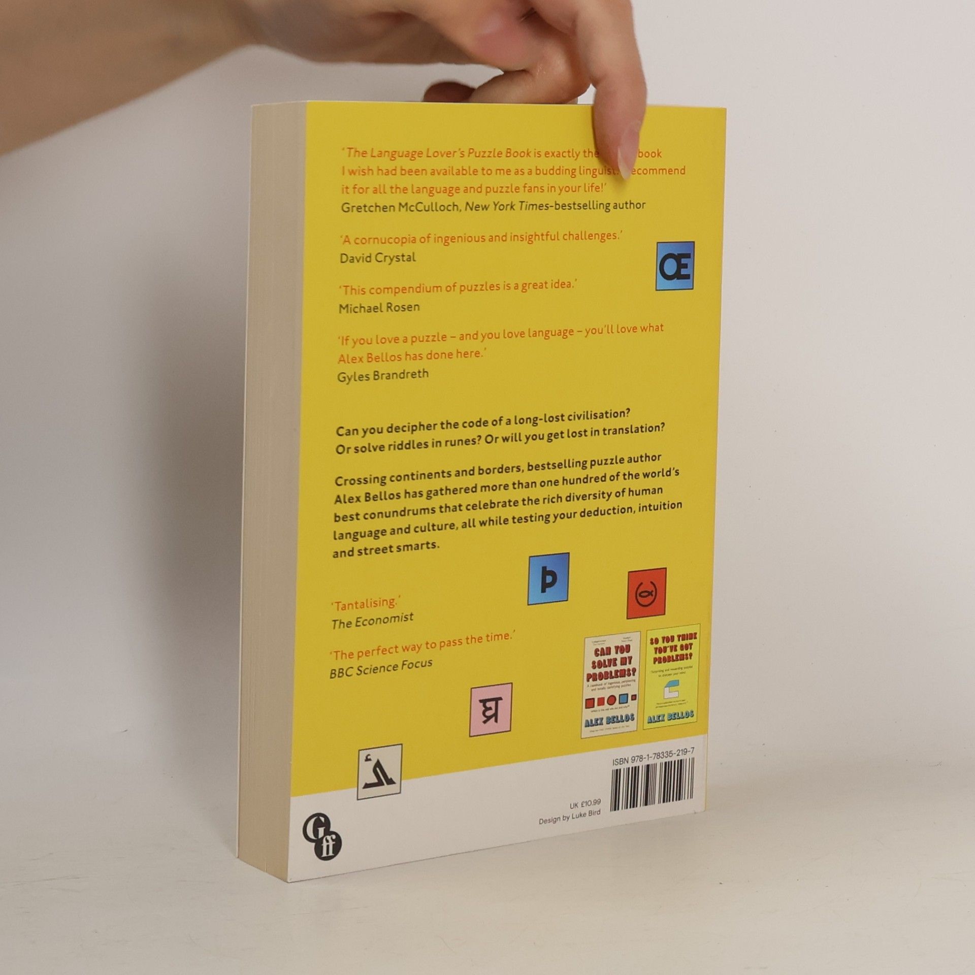 Alex Bellos The Language Lover's Puzzle Book