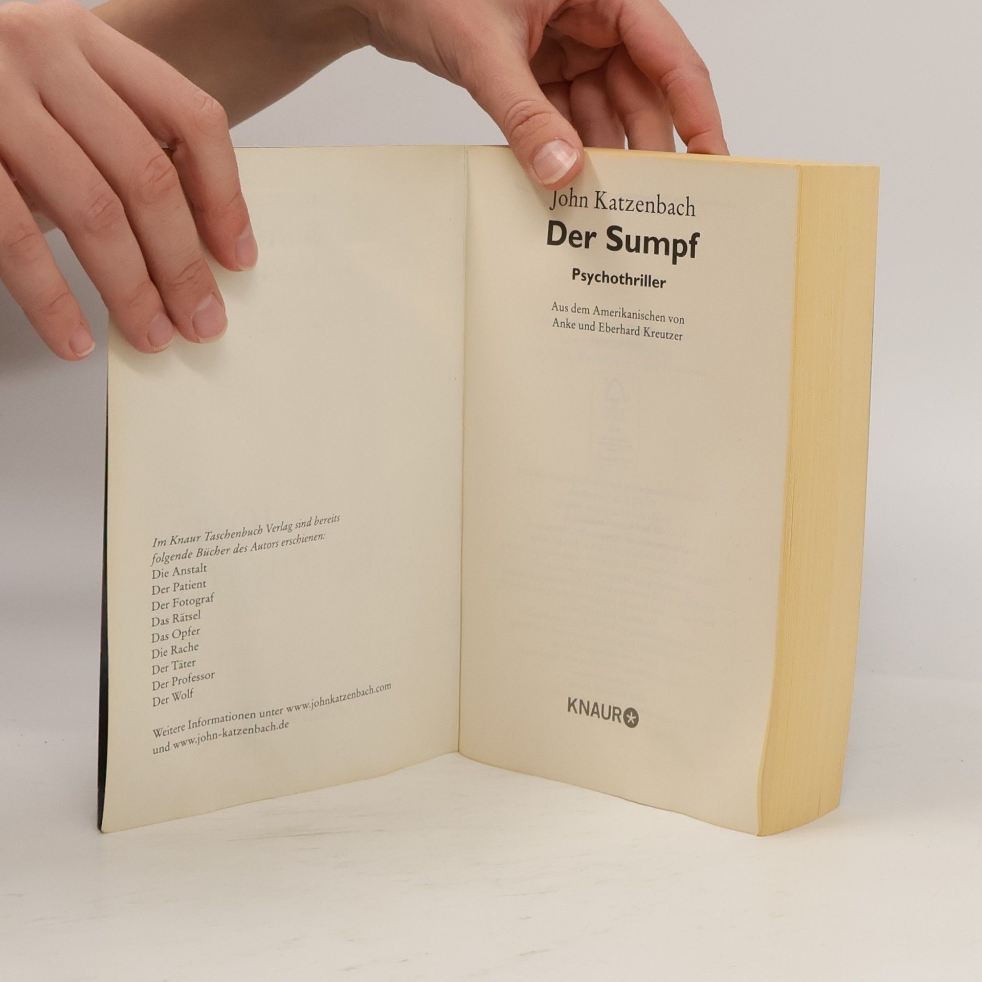John Katzenbach Der Sumpf