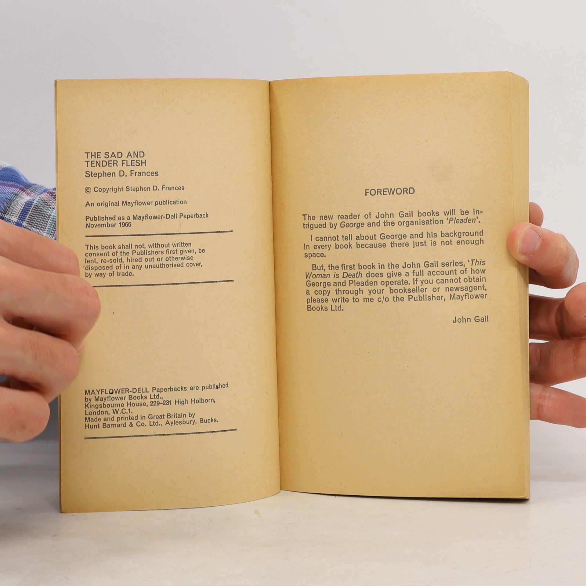 Frances Brassington, Stephen Pettitt The Sad and Tender Flesh