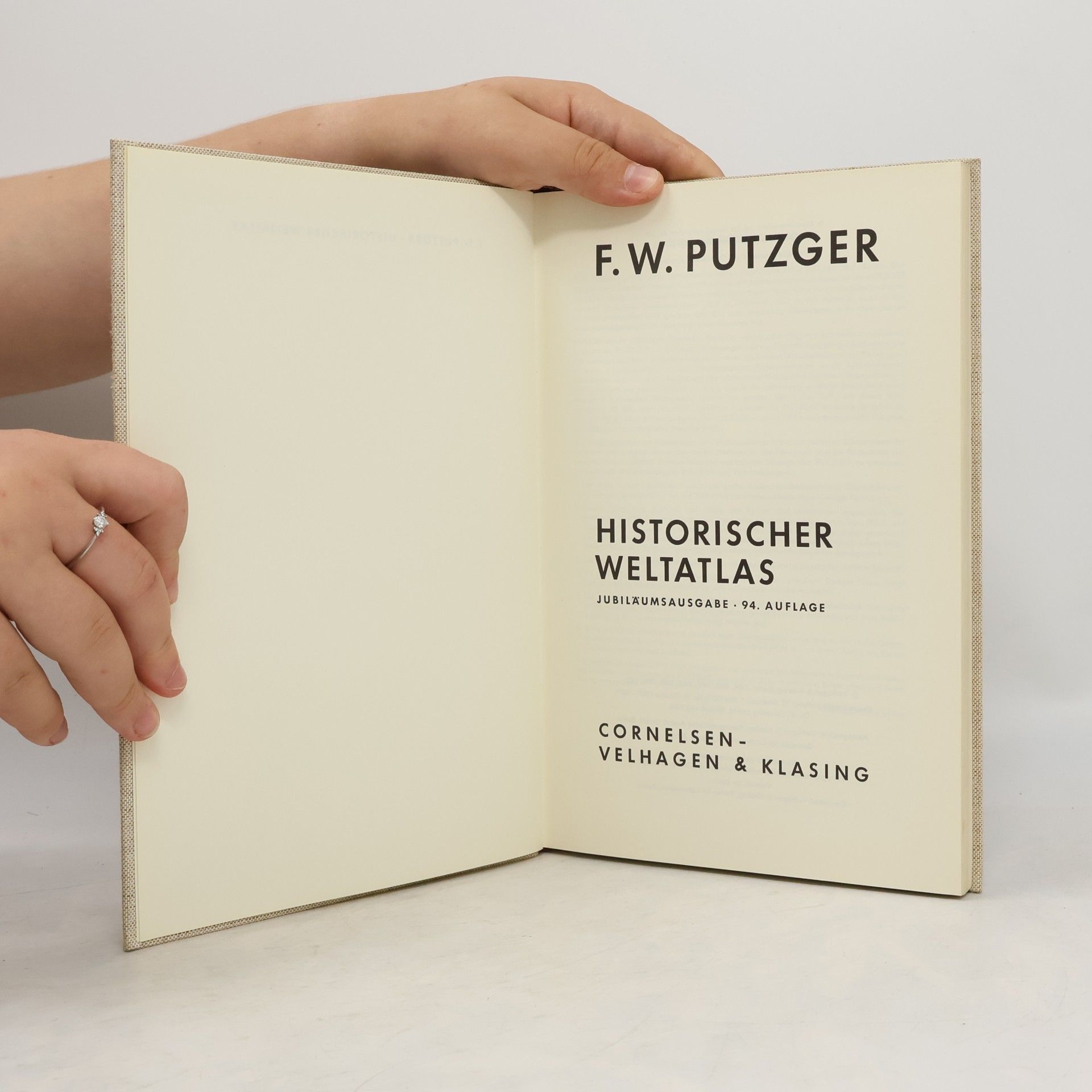 F. W. Putzger Historischer Weltatlas