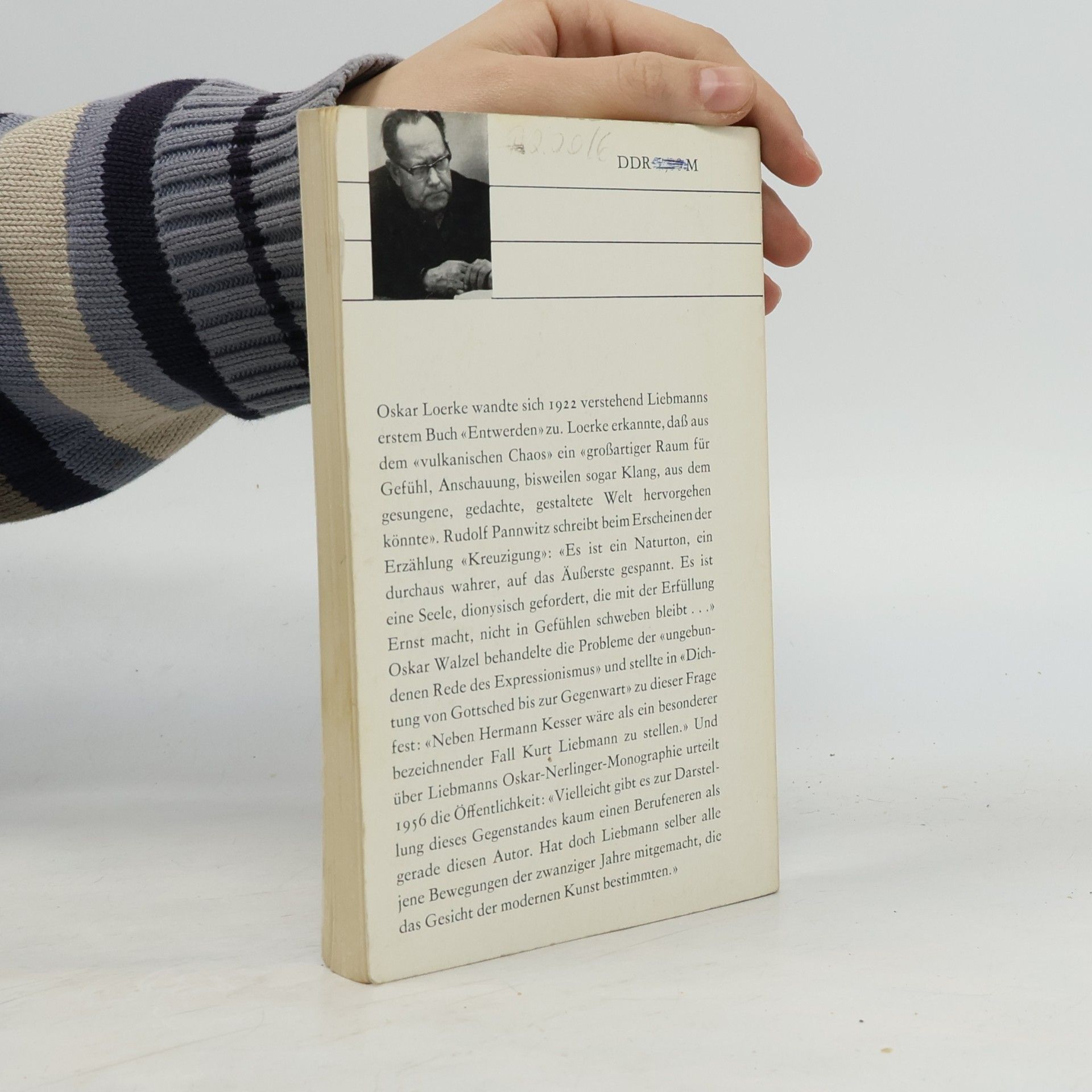 Kurt Liebmann Das Beispiel Lessing