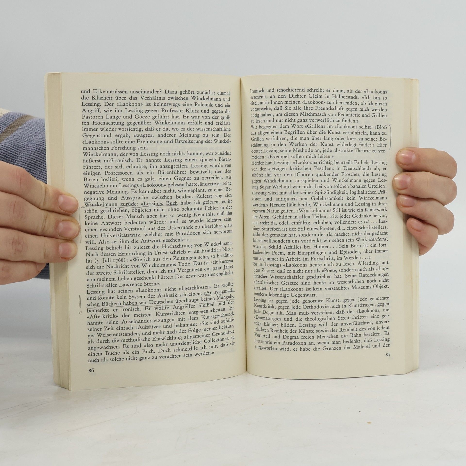 Kurt Liebmann Das Beispiel Lessing
