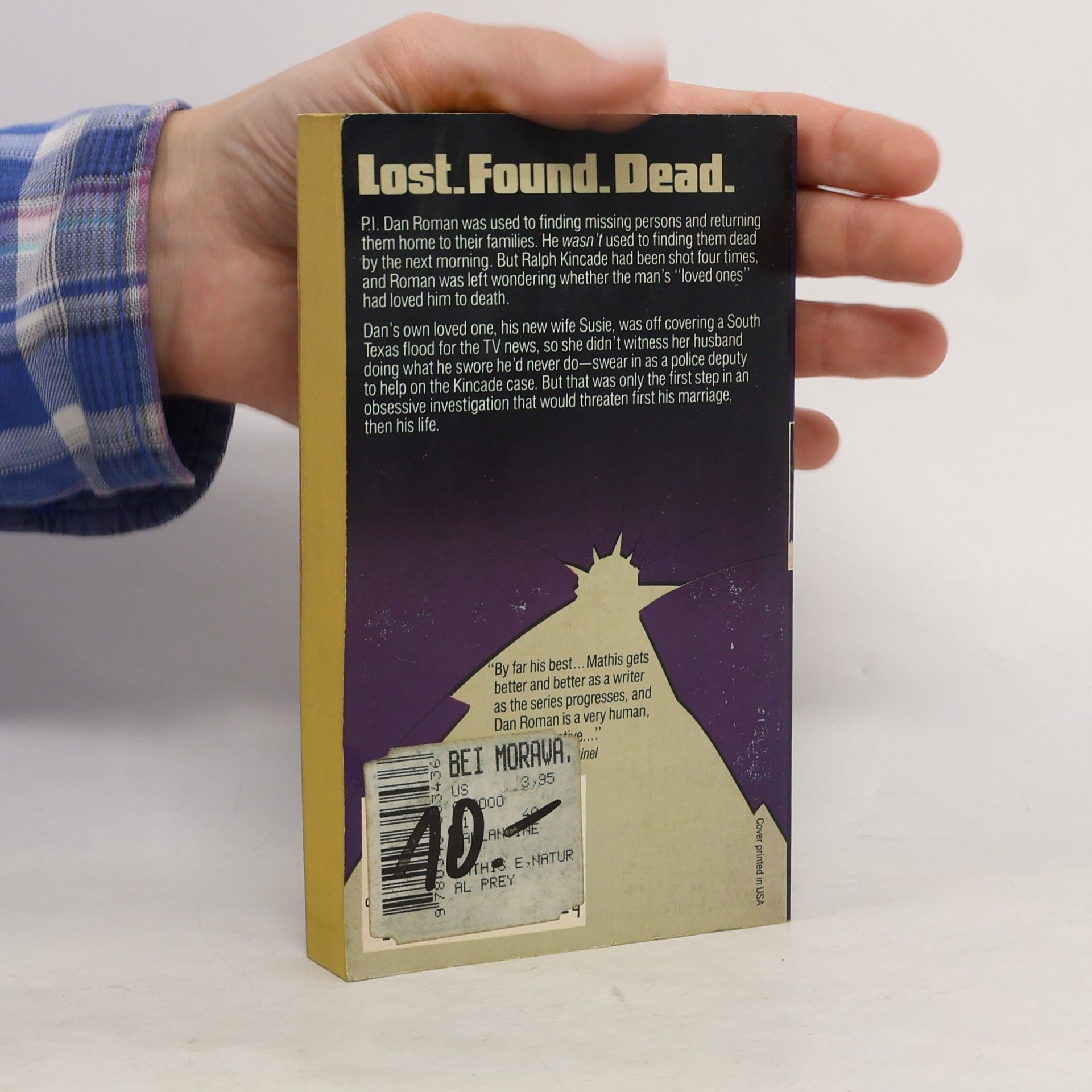 Edward Mathis A Dan Roman Texas Mystery: Natural Prey