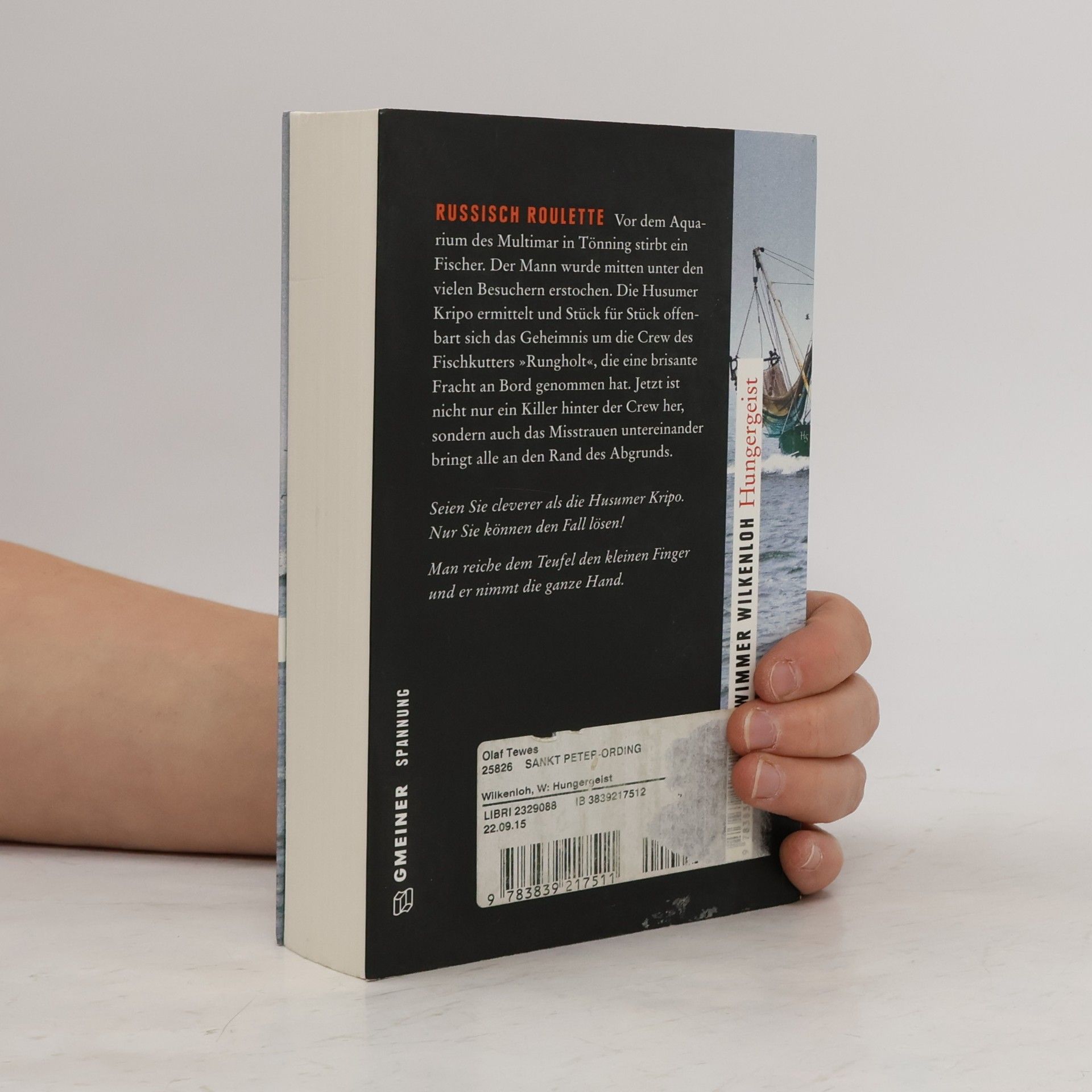 Wimmer Wilkenloh Jan Swensen - 6: Hungergeist