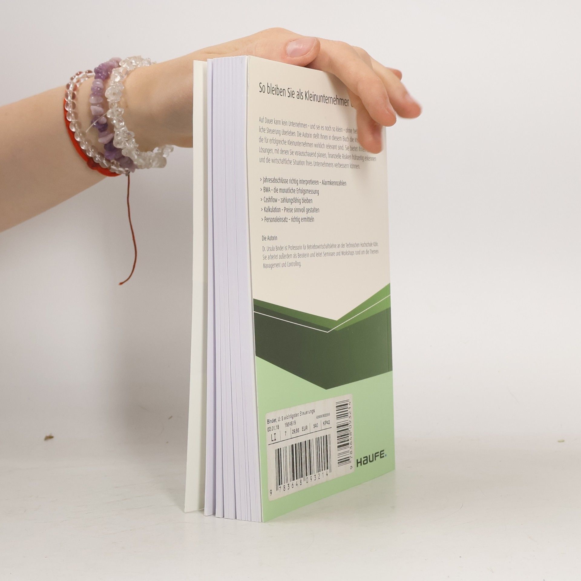 Ursula Binder-Hagelstange Die 5 wichtigsten Steuerungsinstrumente für kleine Unternehmen