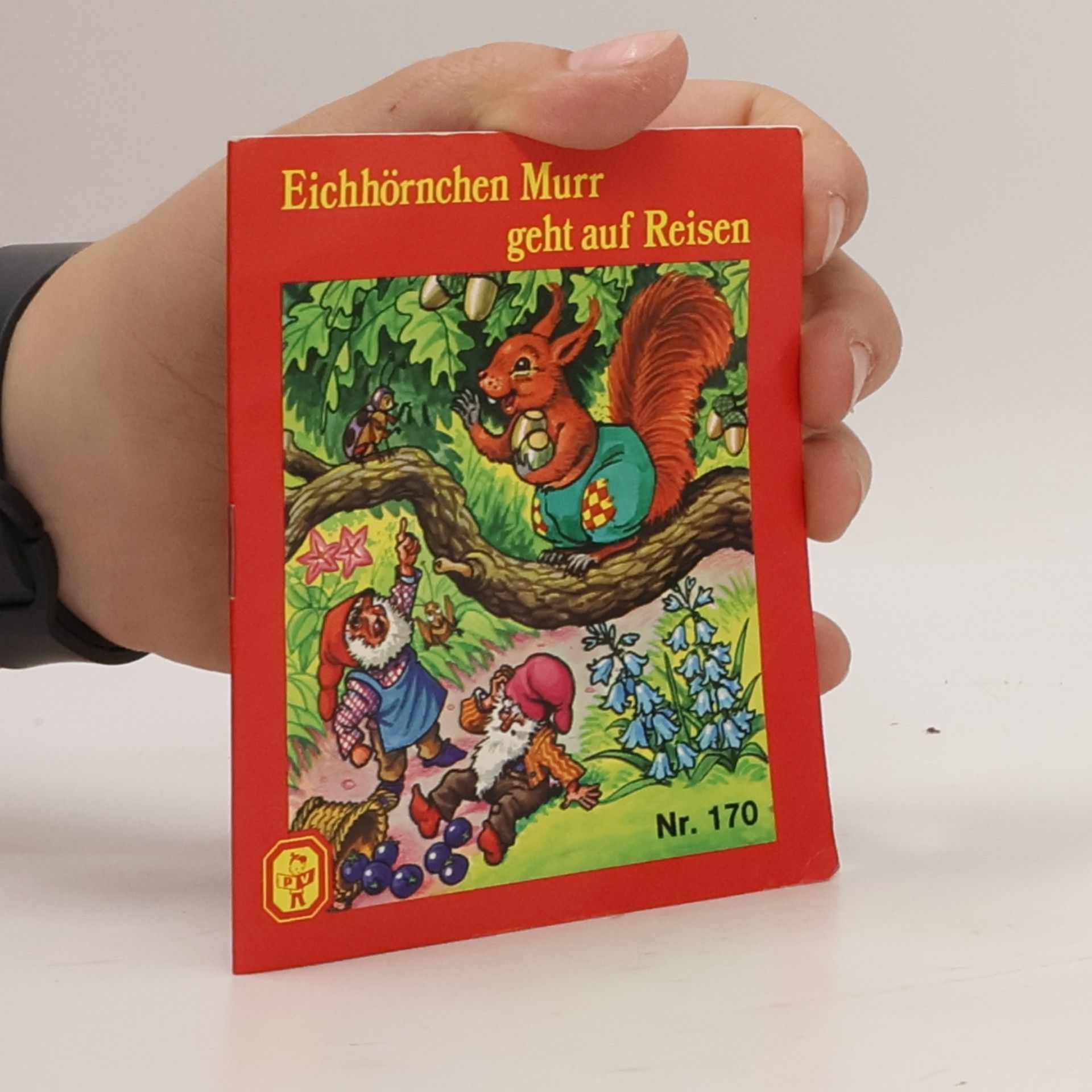 Eichhörnchen Murr geht auf Reisen