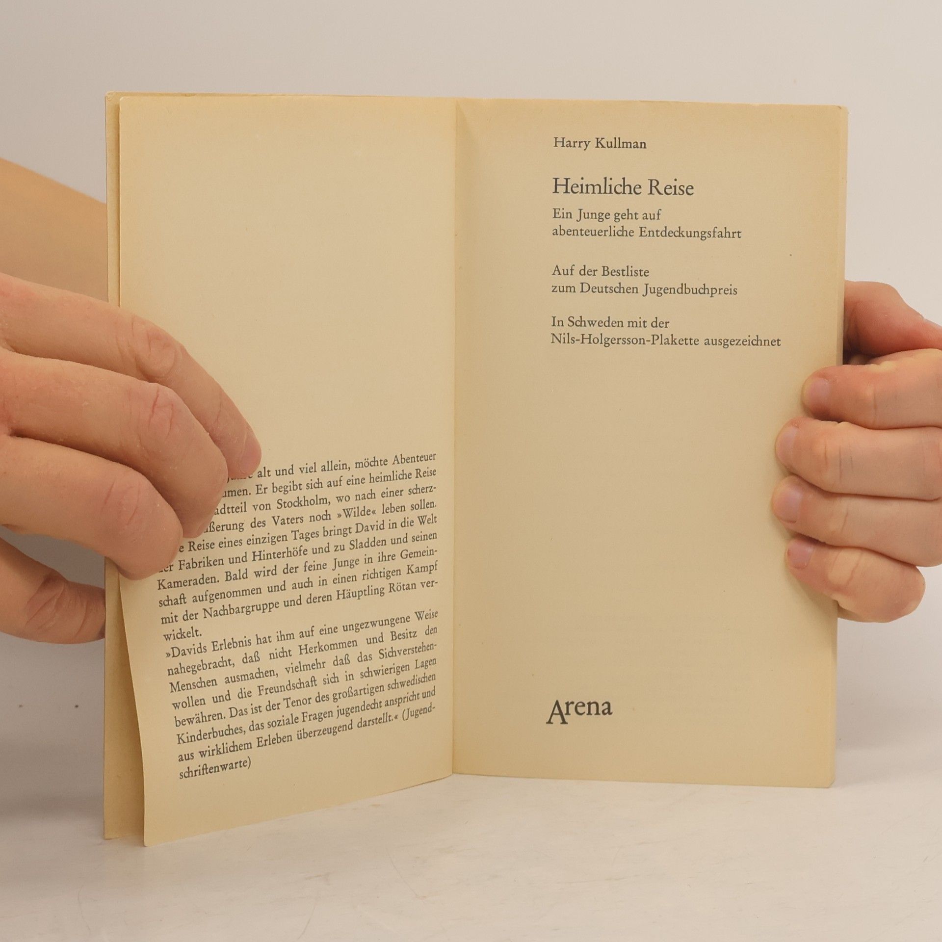 Harry Kullmann Heimliche Reise