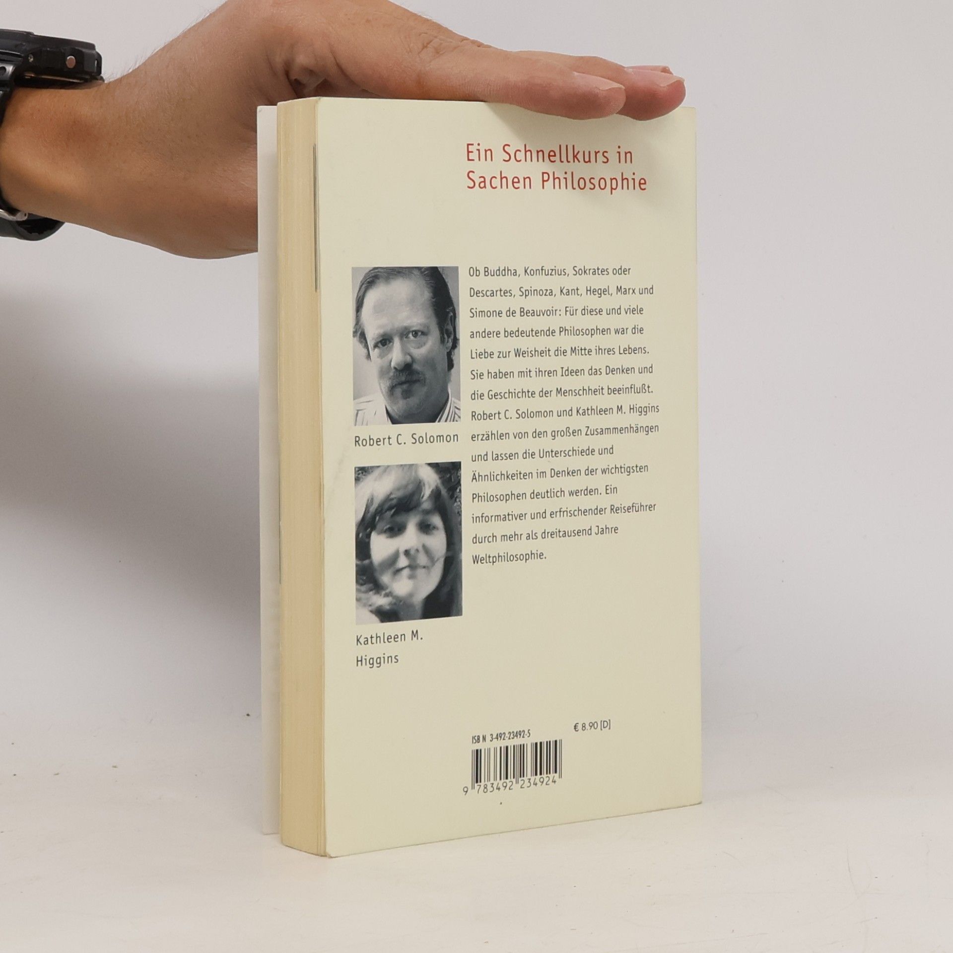 Robert Solomon Piper Taschenbuch - 3492: Eine kurze Geschichte der Philosophie