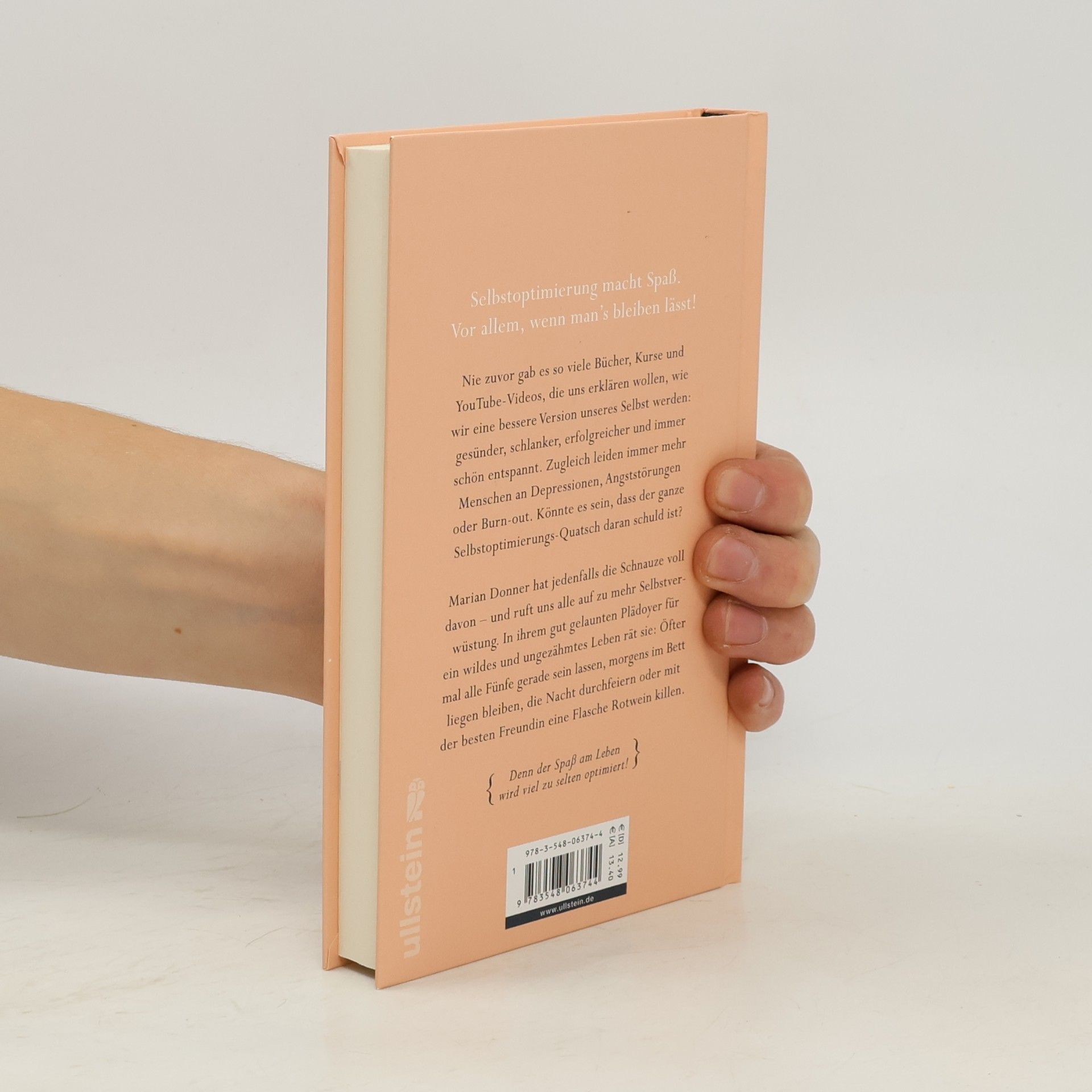 Marian Donner Das kleine Buch der Selbstverwüstung. Warum wir mehr stinken, trinken, bluten, brennen und tanzen sollten