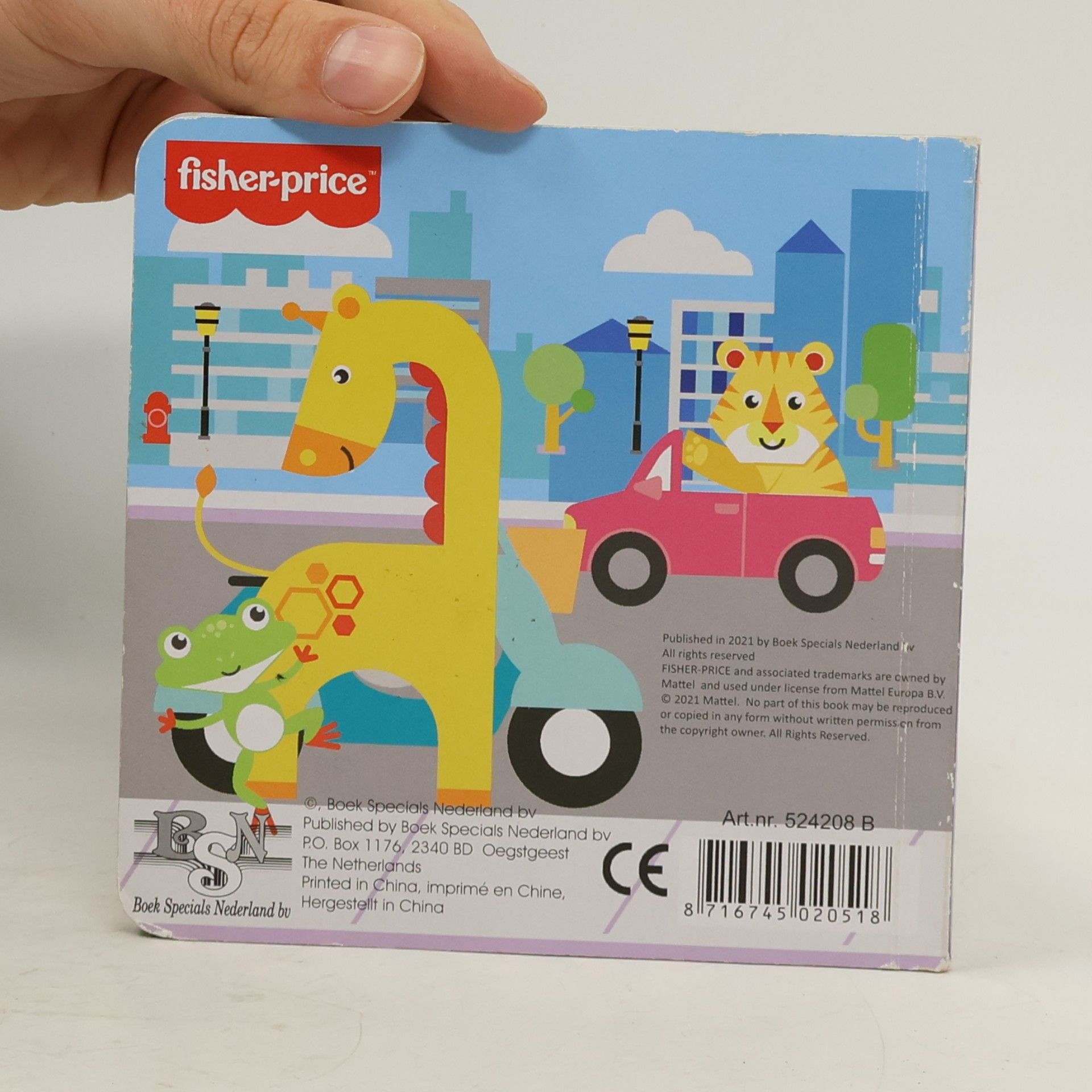 kolektiv Fisher-Price. Dierenboek