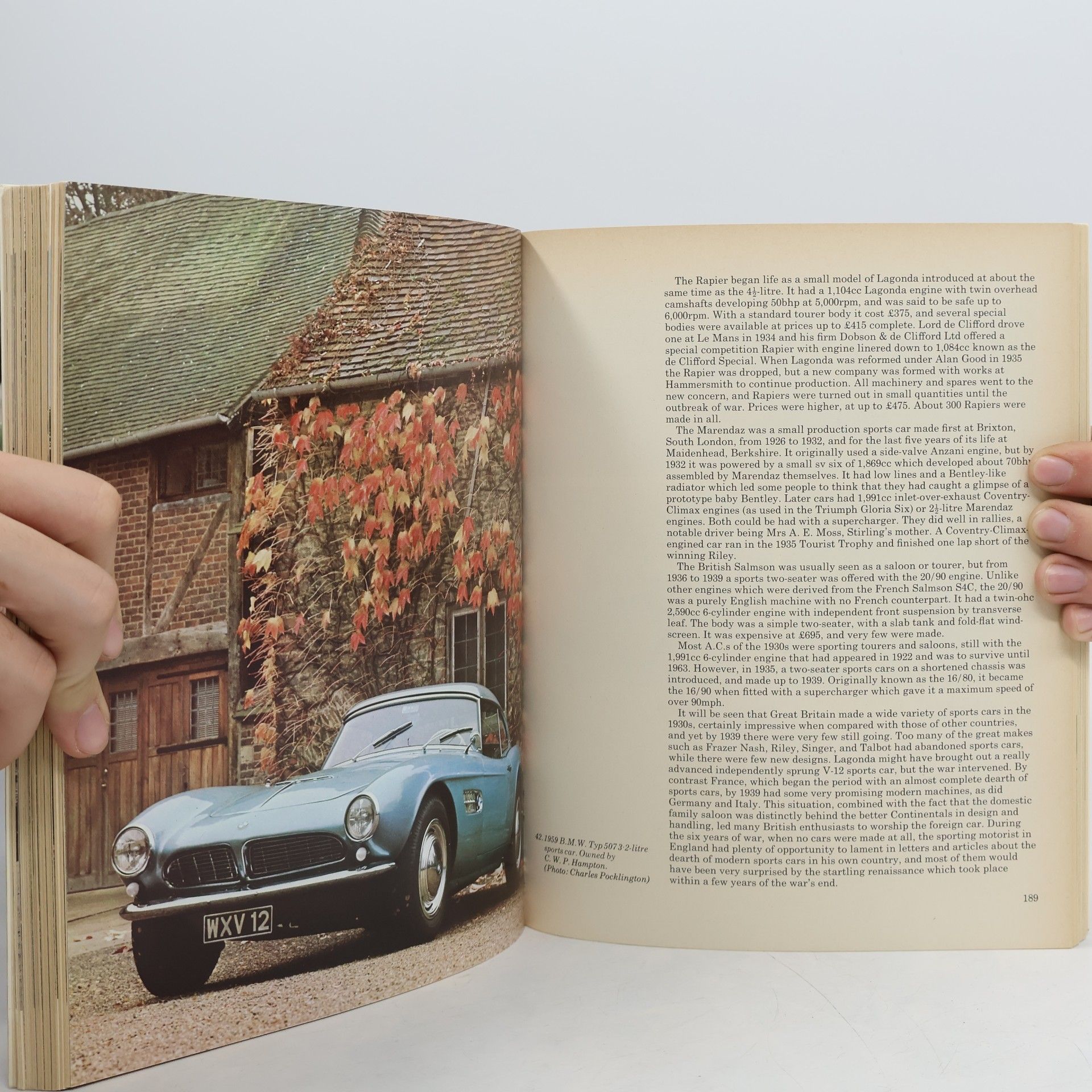 G. N. Georgano History of Sports Cars