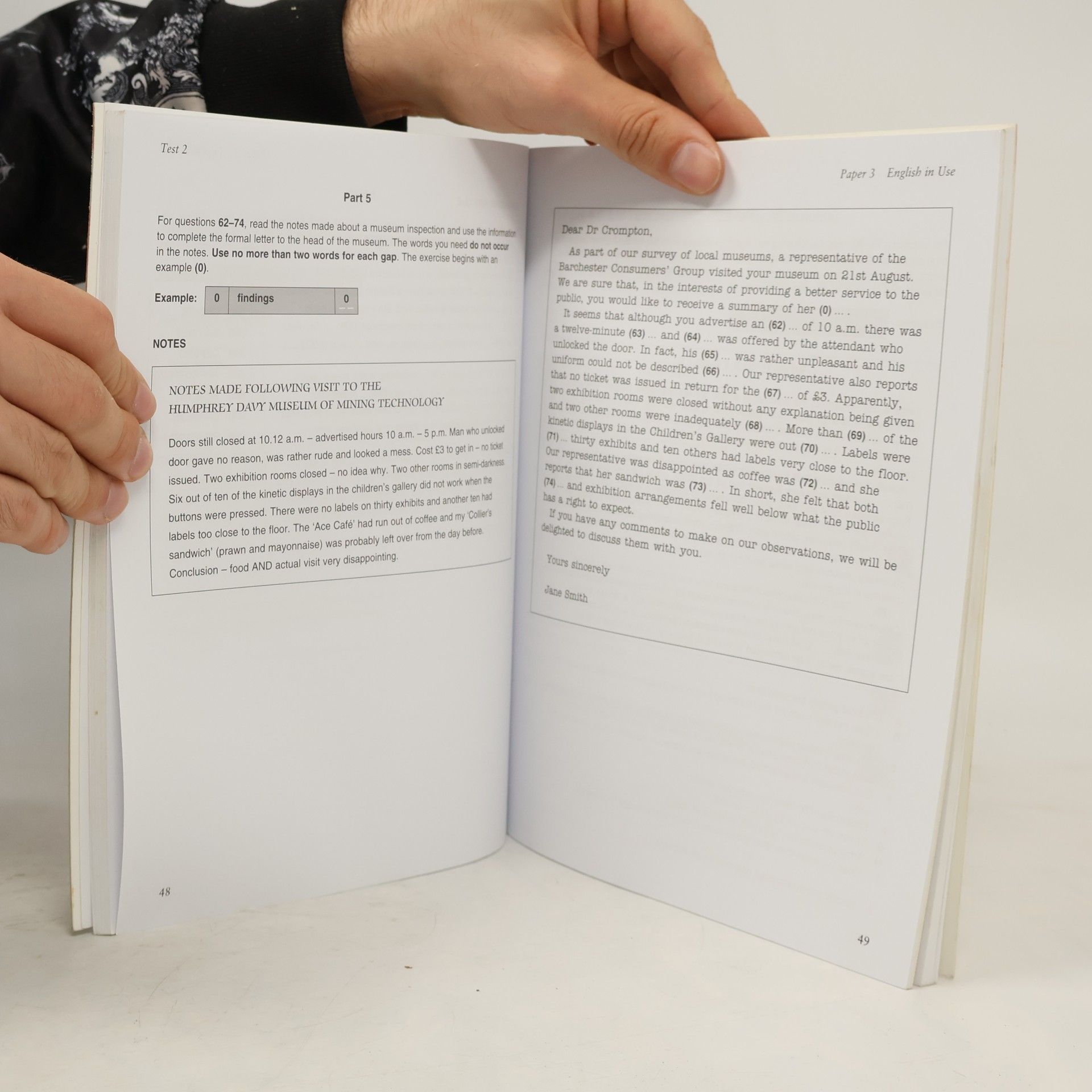 University of Cambridge Local Examinations Syndicate CAE Practice Tests - 3: Cambridge Certificate In Advanced English 3 Student's Book
