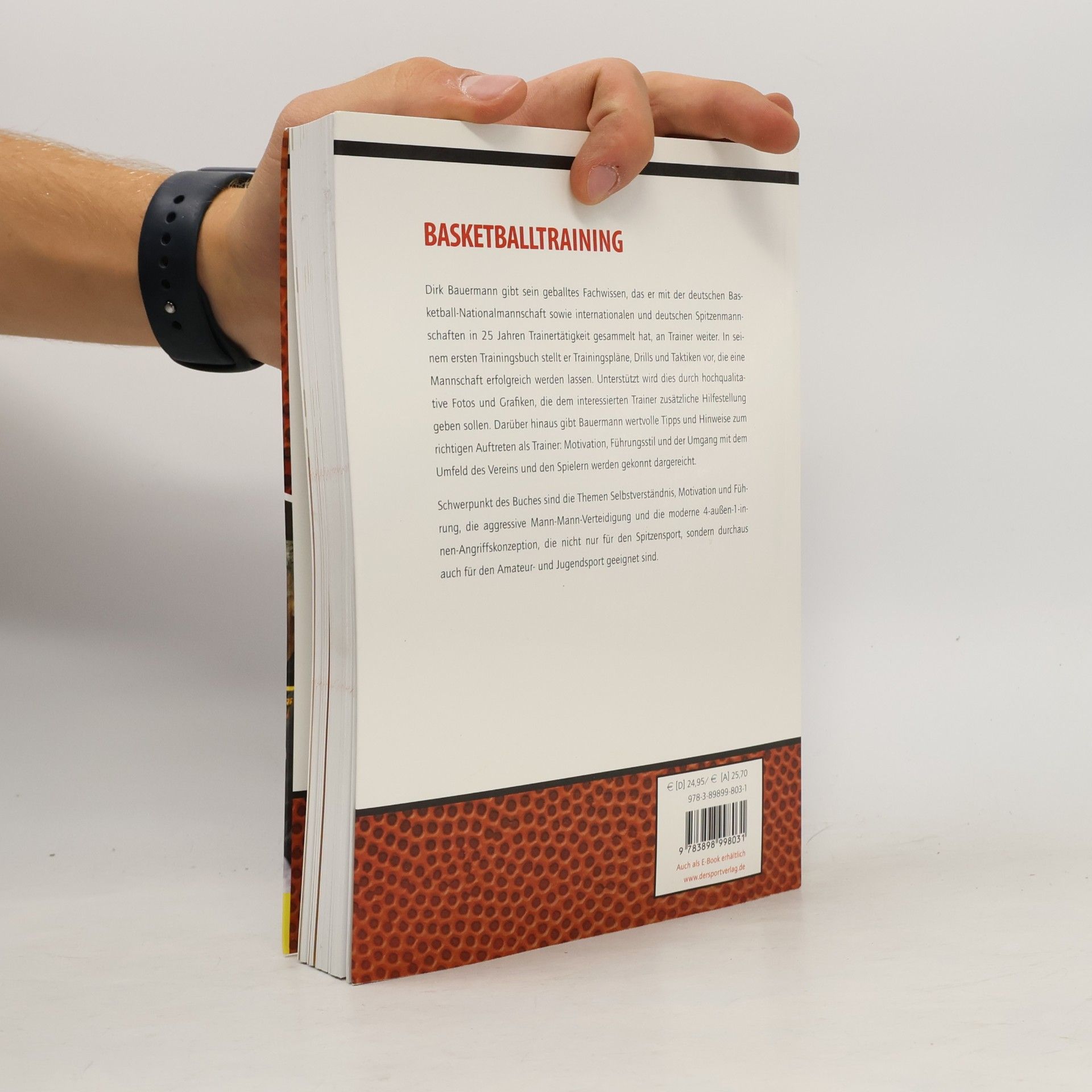Dirk Bauermann Basketballtraining