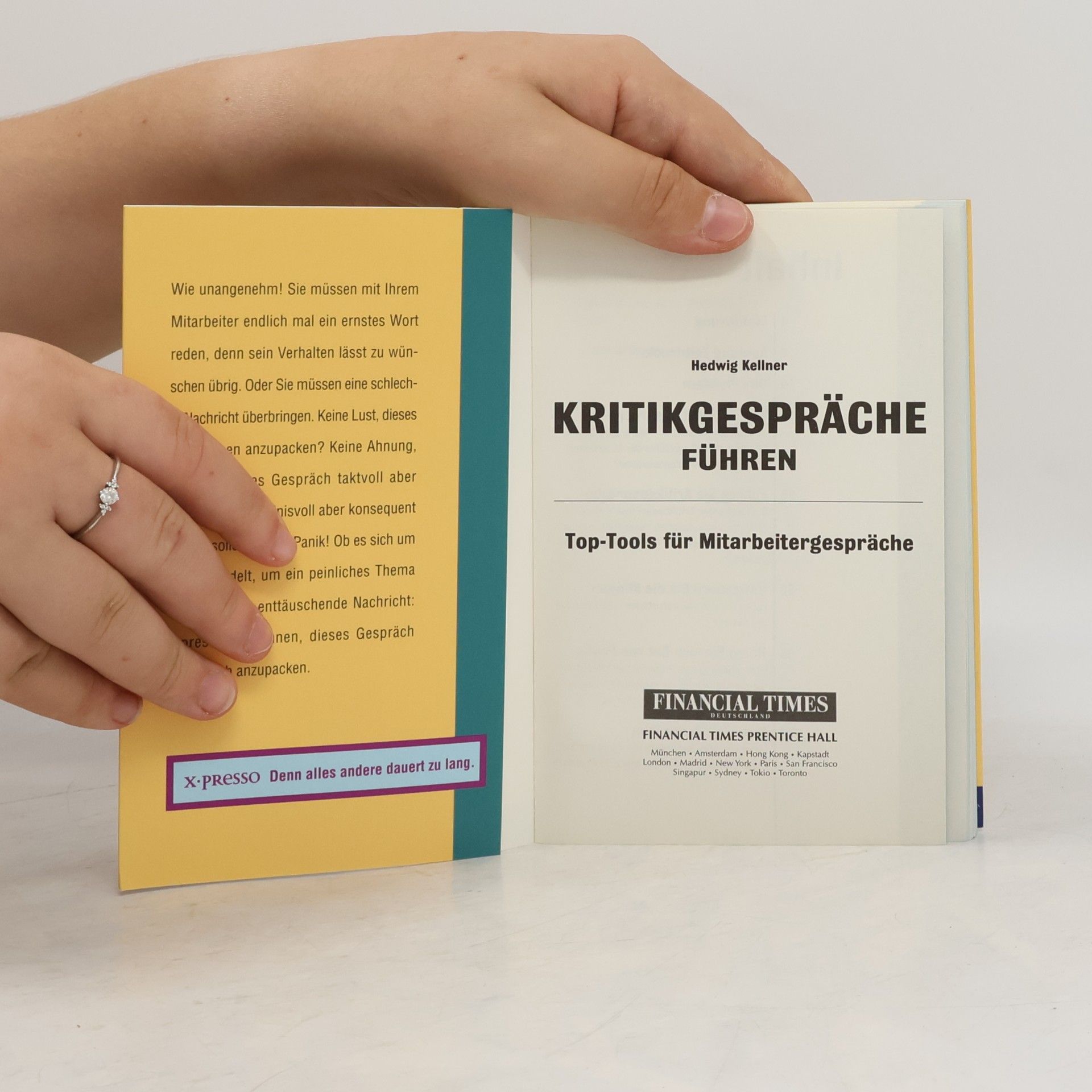 Hedwig Kellner Kritikgespräche führen