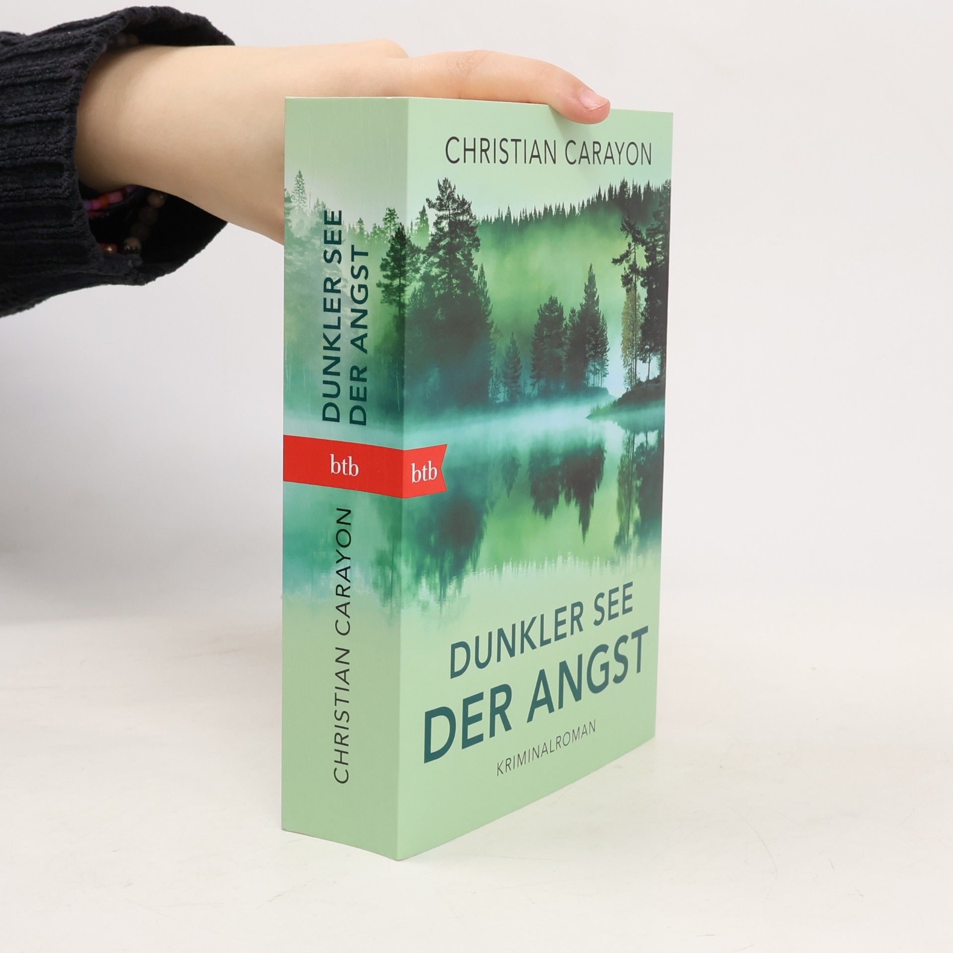 Christian Carayon Dunkler See der Angst