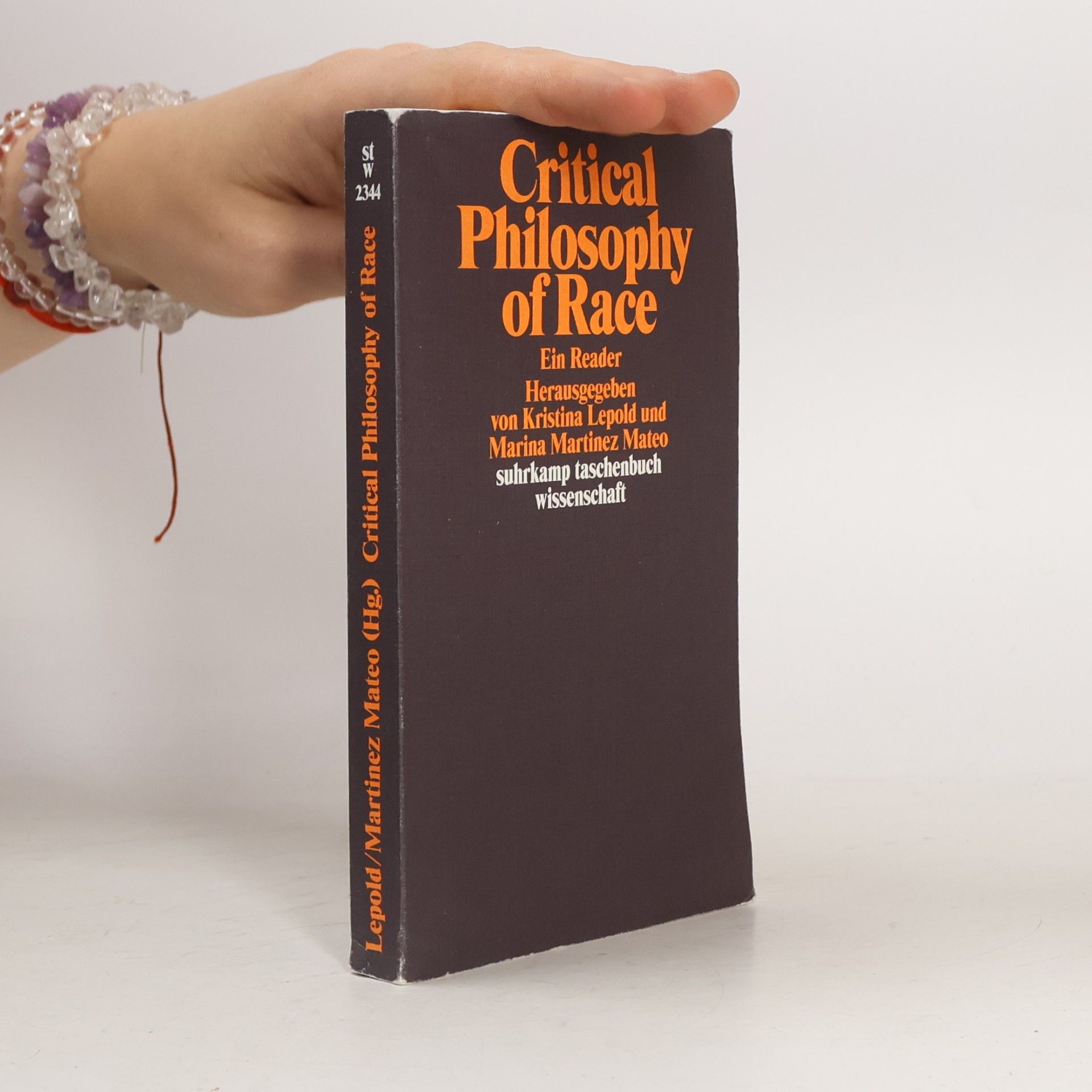 Kristina Lepold Critical Philosophy of Race