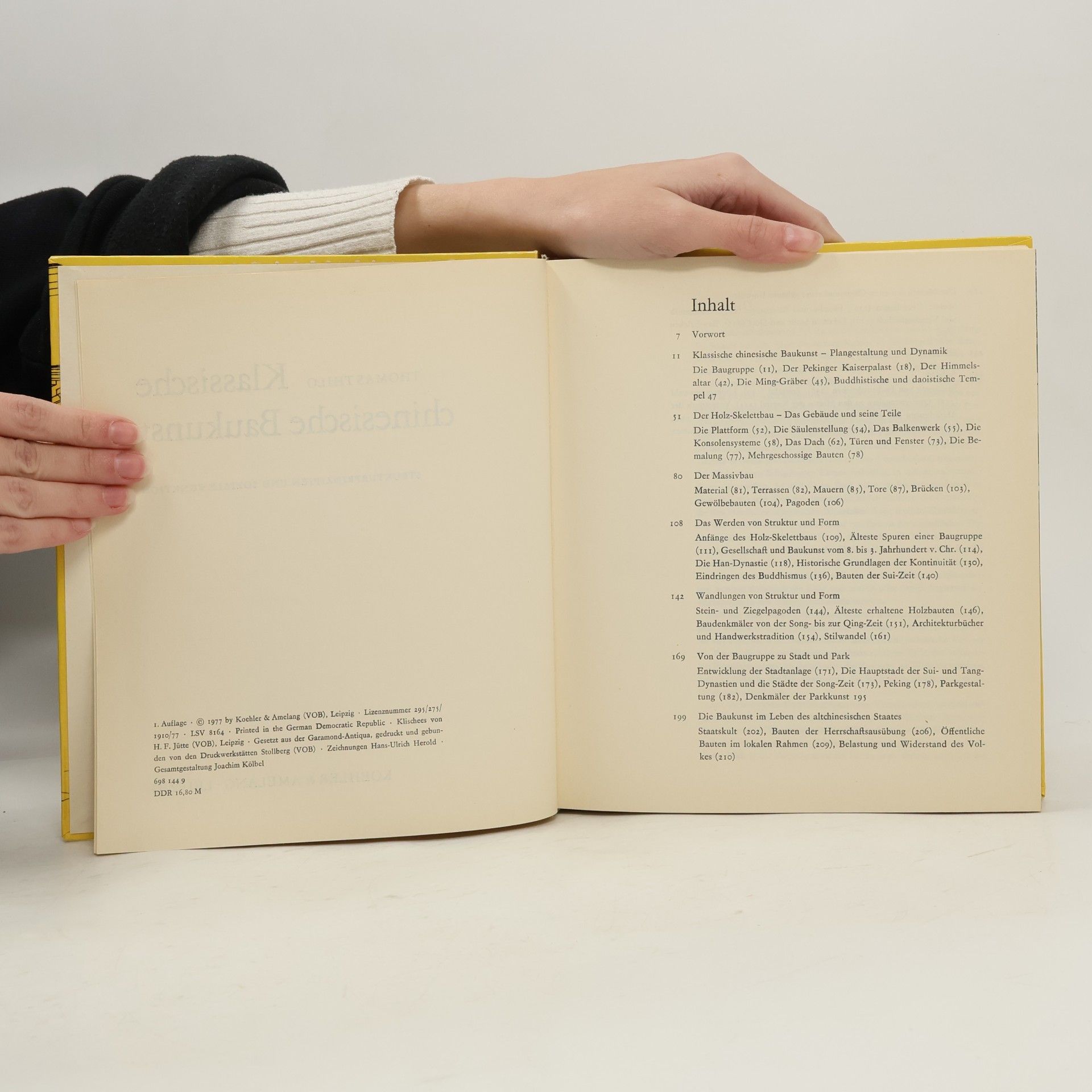 Thomas Thilo Klassische chinesische Baukunst