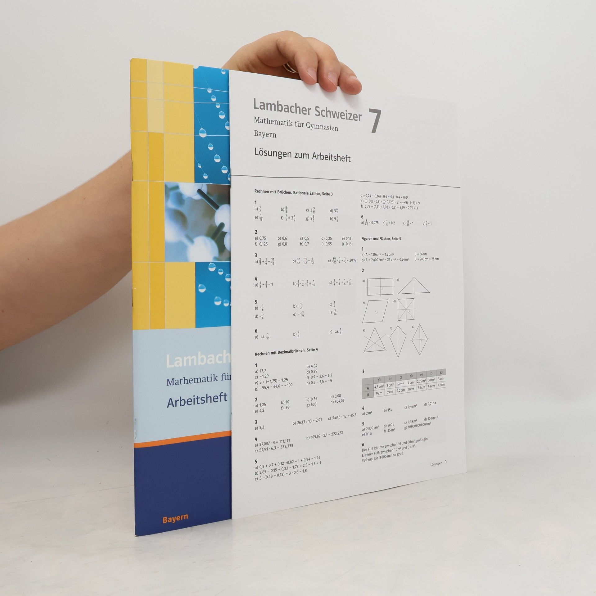 August Schmid Lambacher Schweizer - 7: Arbeitsheft plus Lösungsheft