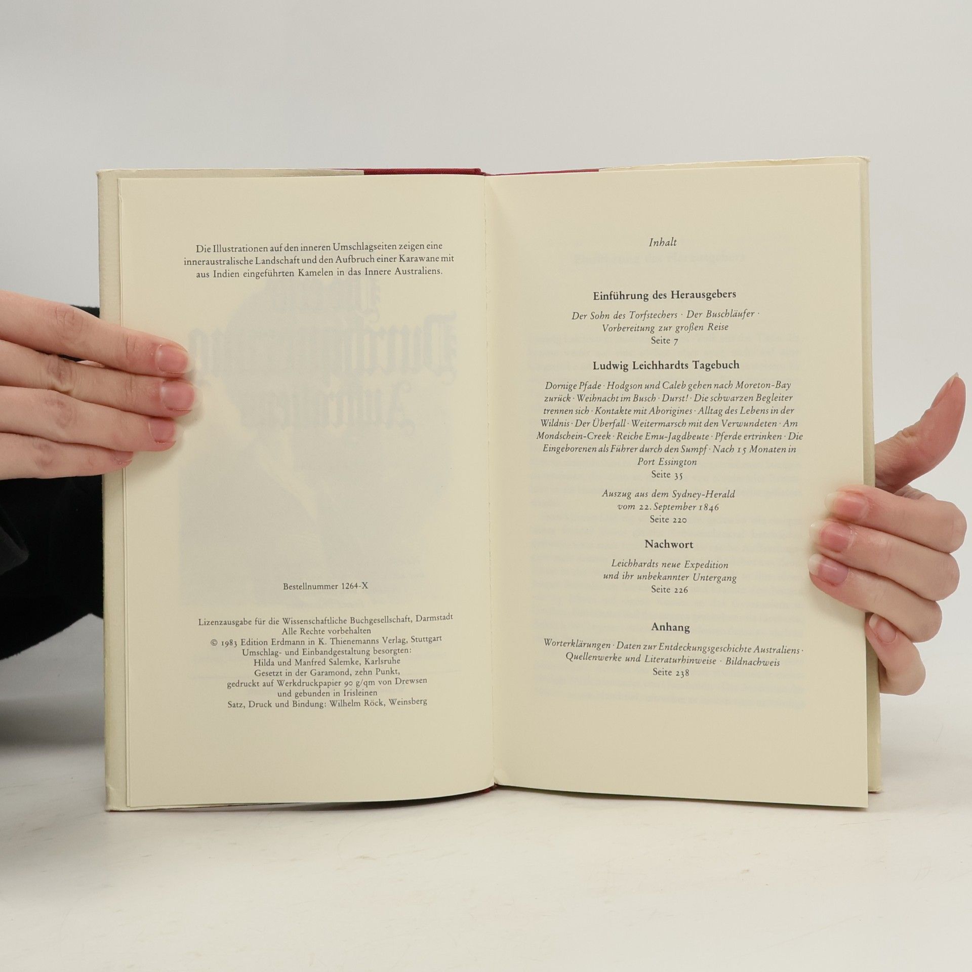 Ludwig Leichhardt Die erste Durchquerung Australiens